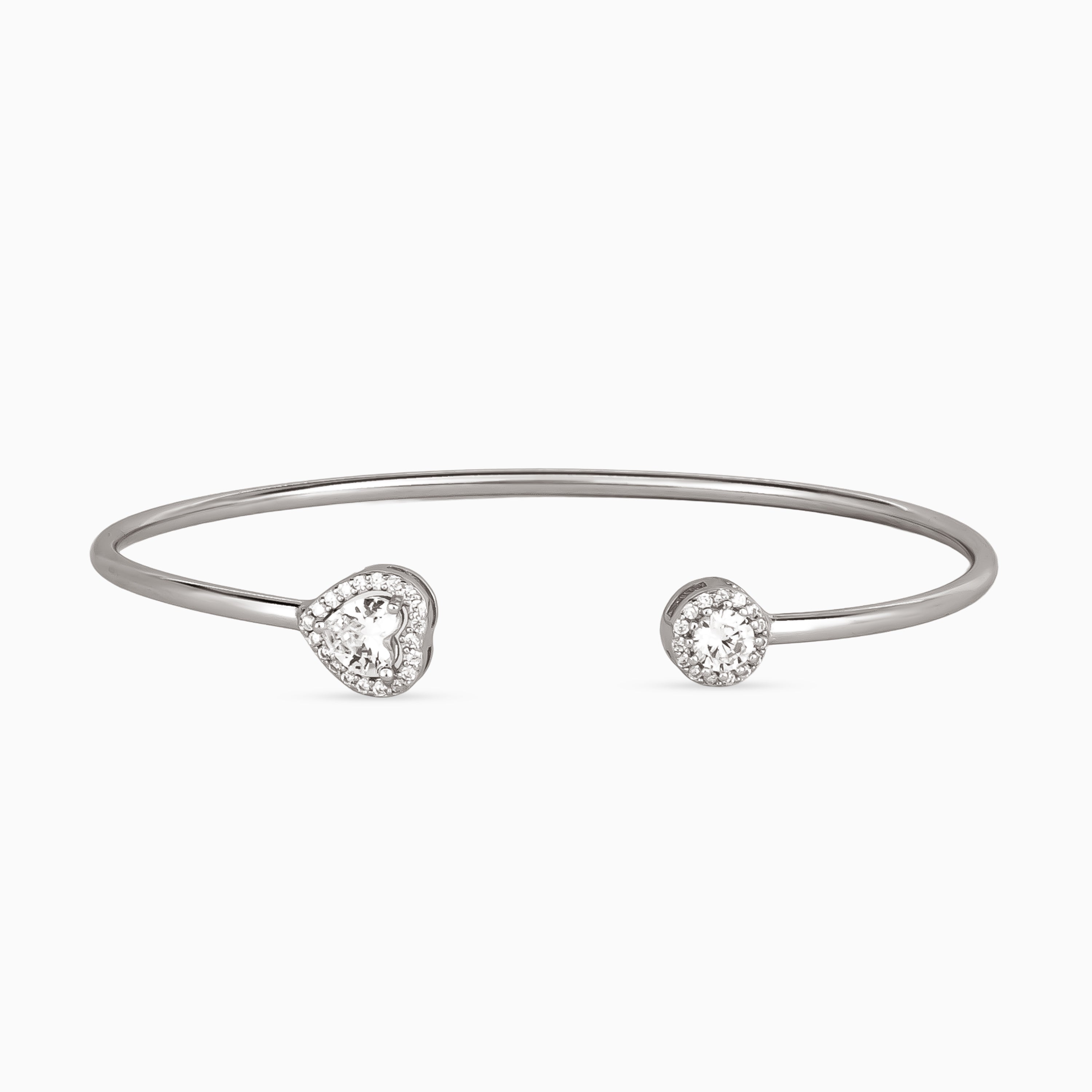 Heartline Duo Bangle