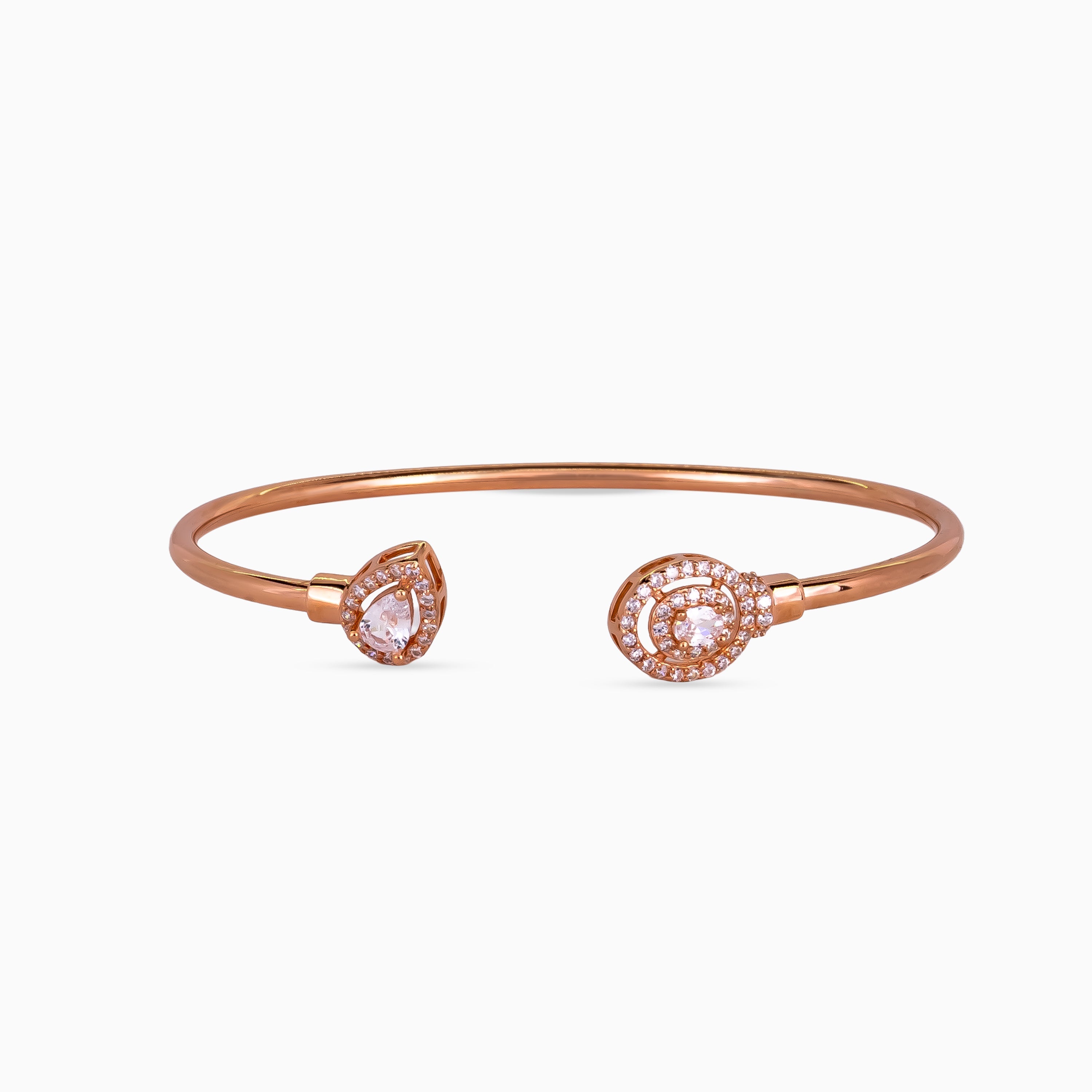 Dewdrop Duo Halo Bangle