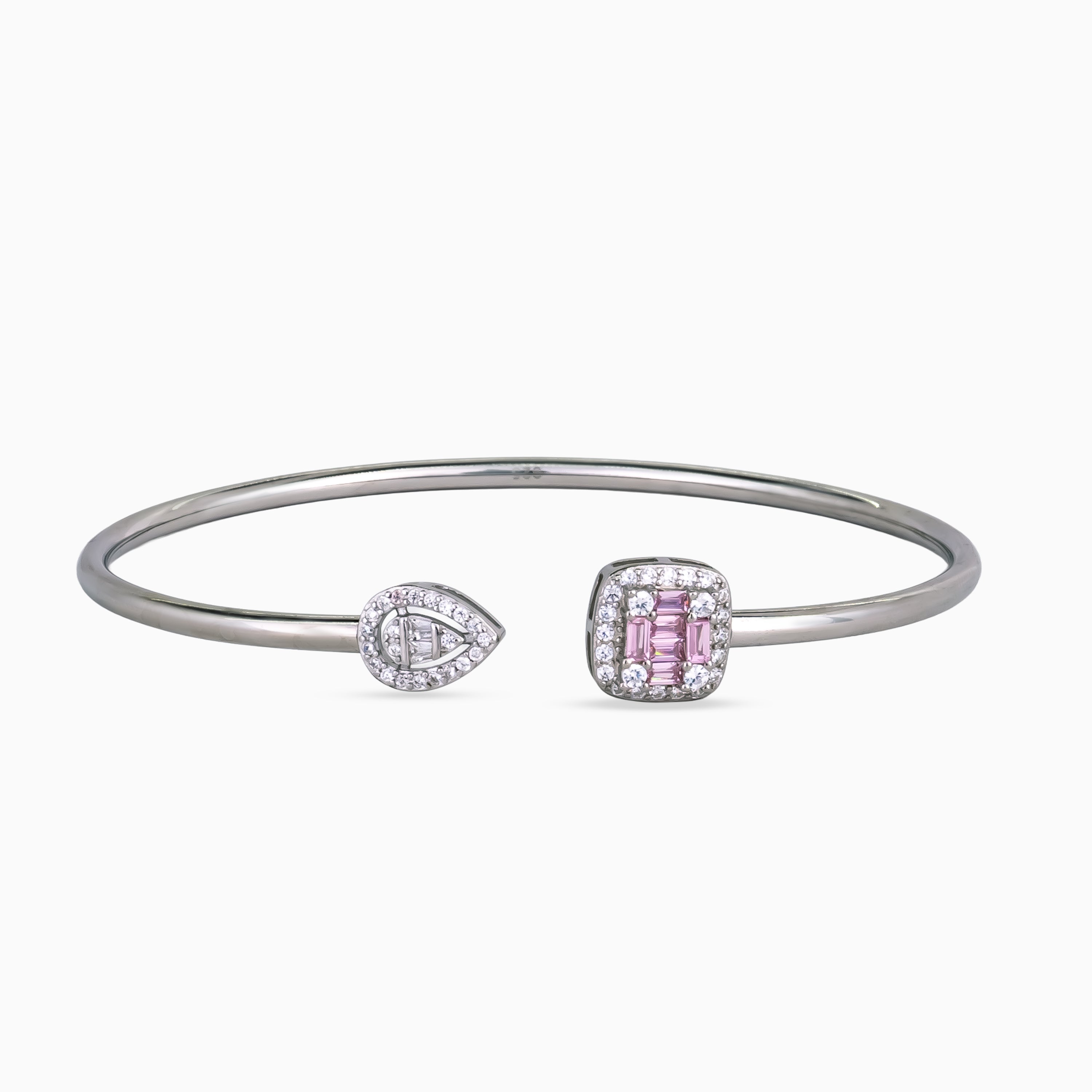 Pear & Orbit Halo Bangle