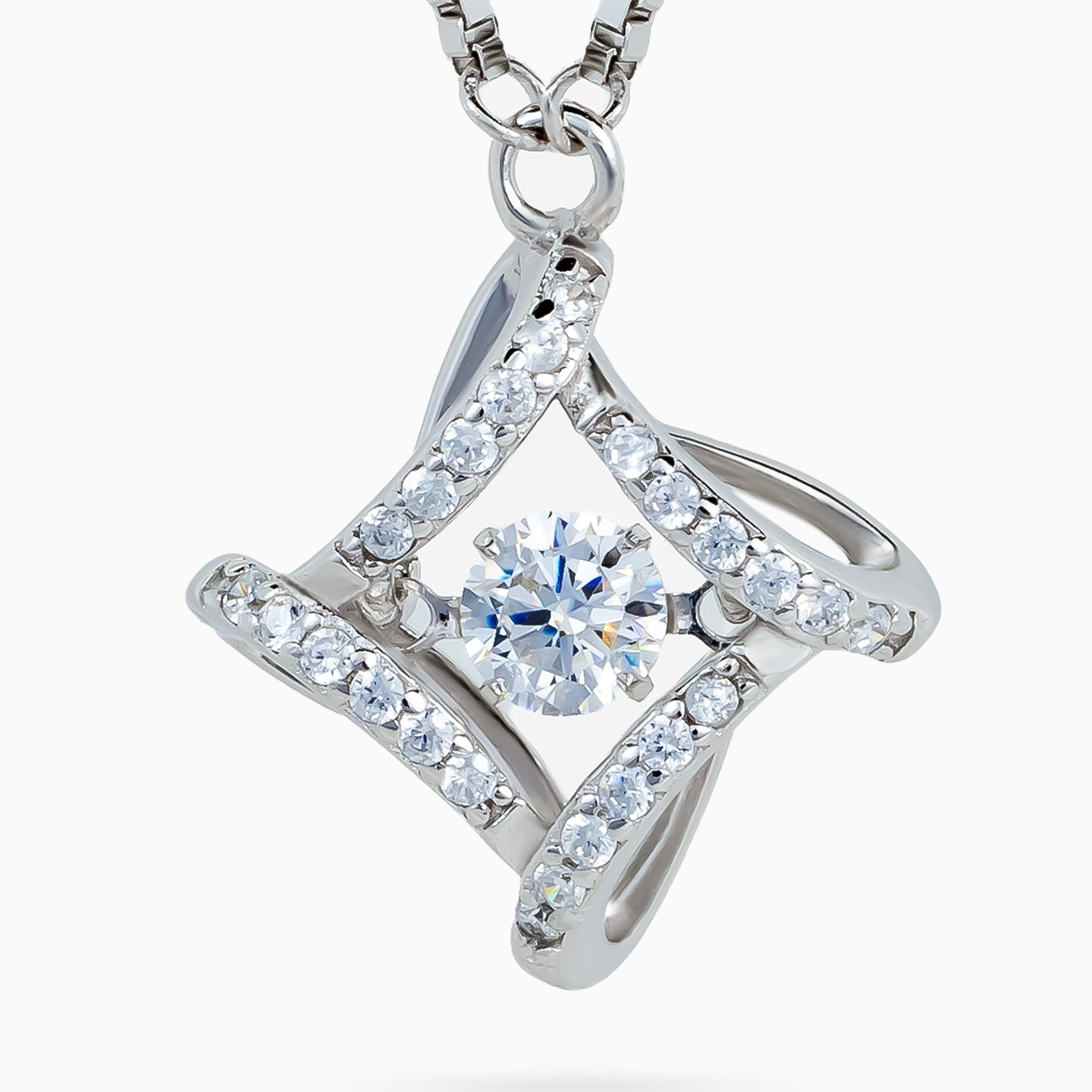 Celestial Lattice Star Necklace