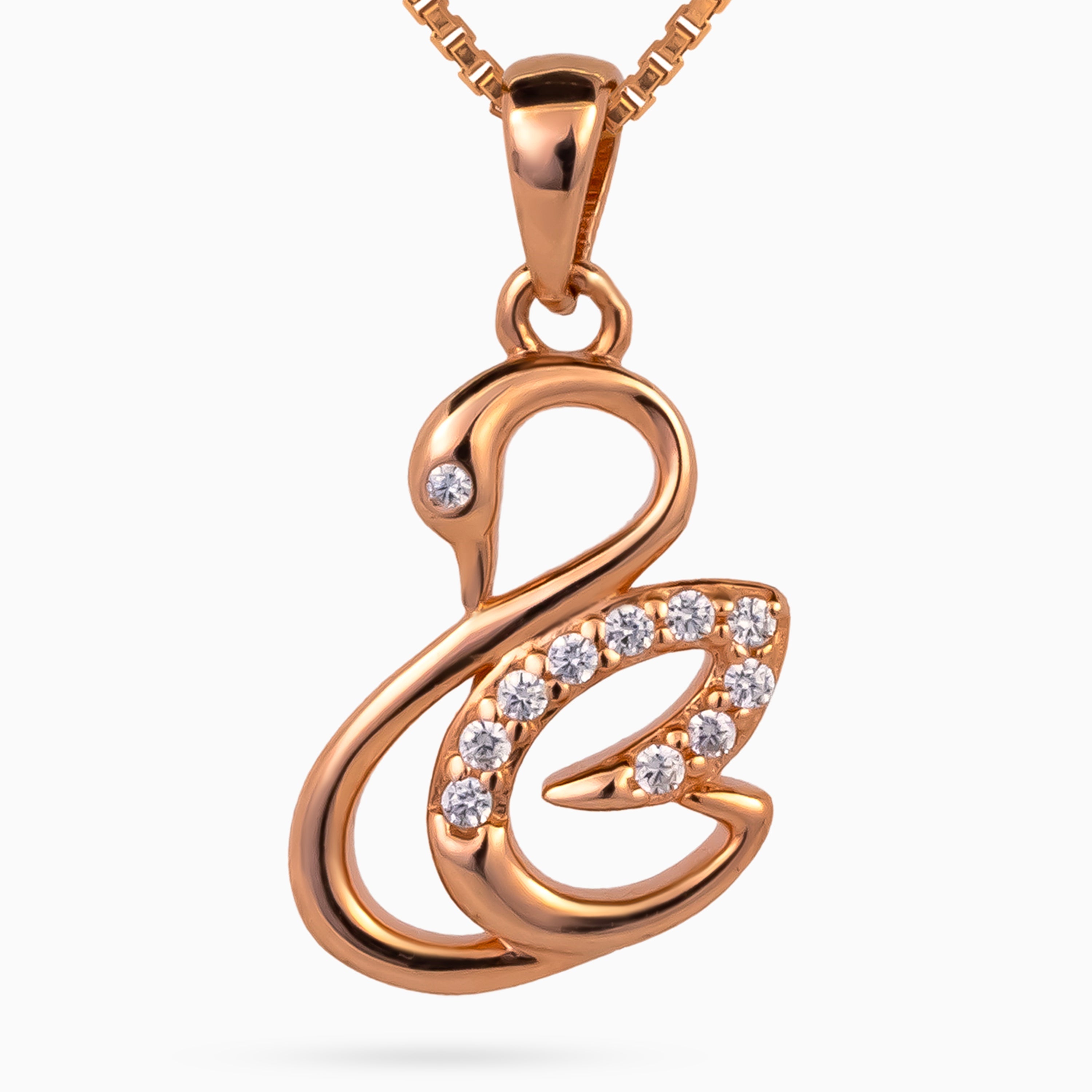 Swan Reverie Pendant Set