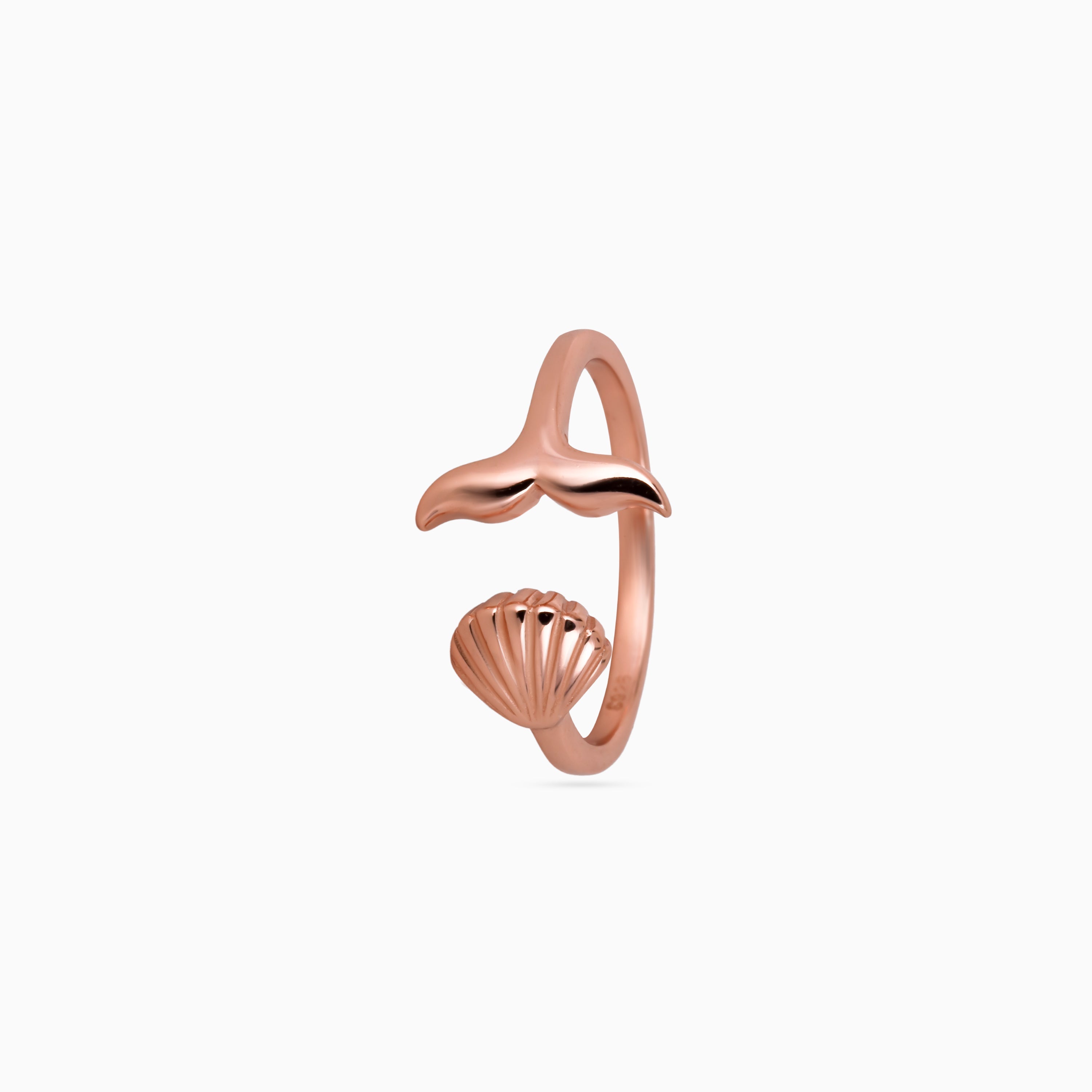 Twin Crescent Pavé Ring