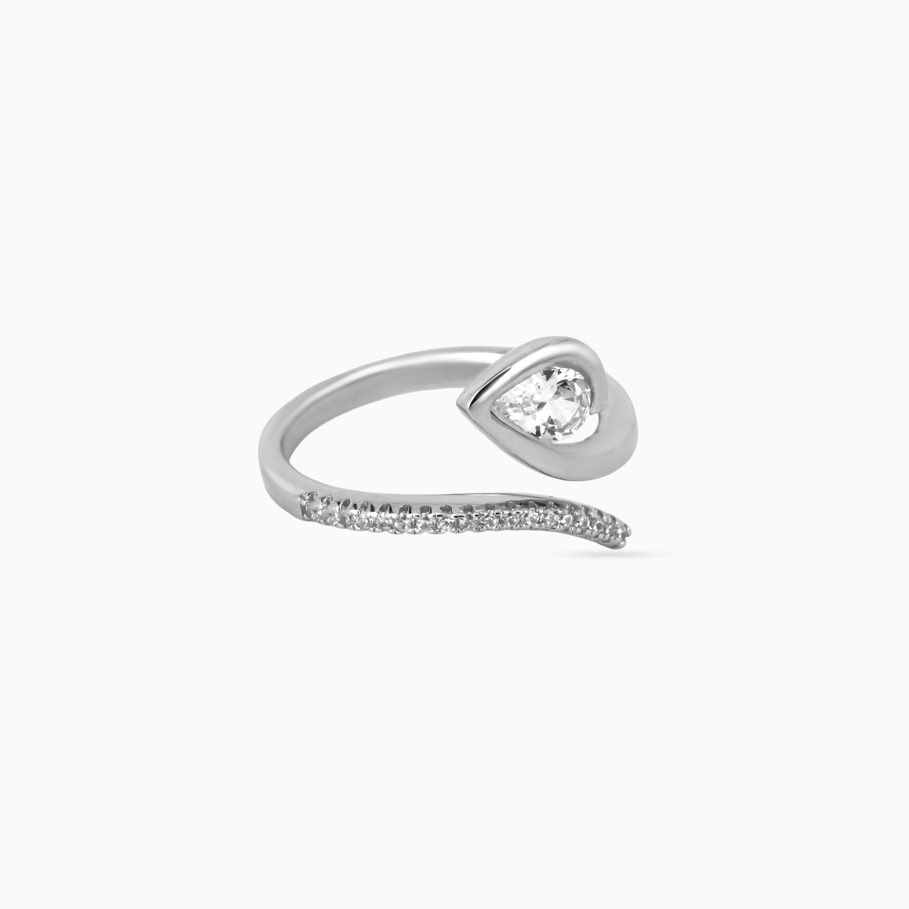 Dewdrop Sweep Bypass Ring