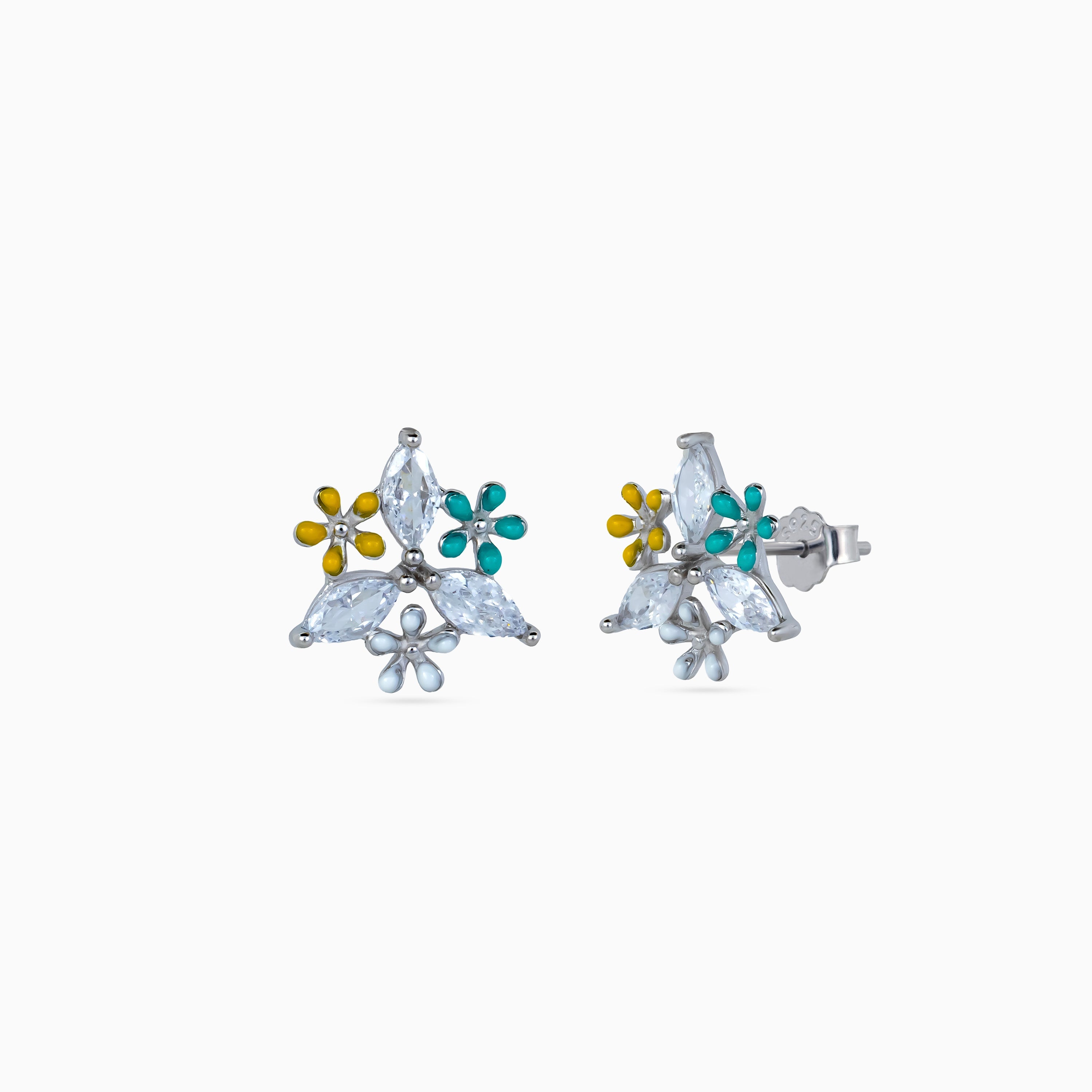 Meadow Marquise Studs