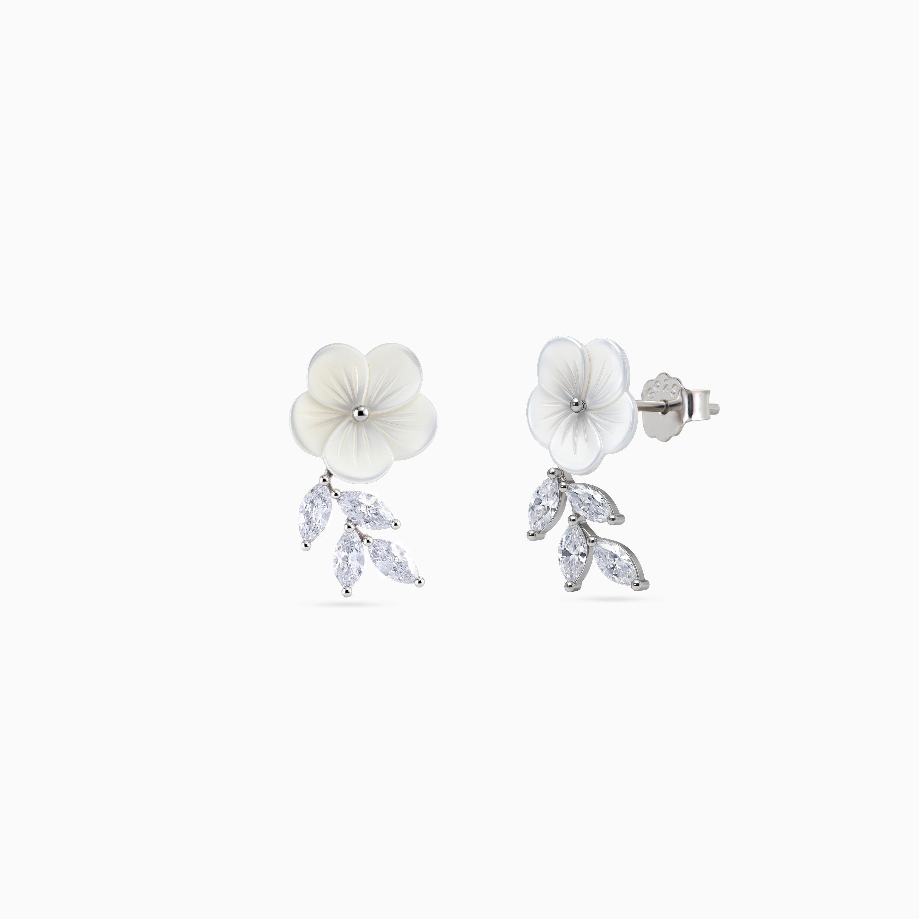 Ivory Bloom Leaf Drops