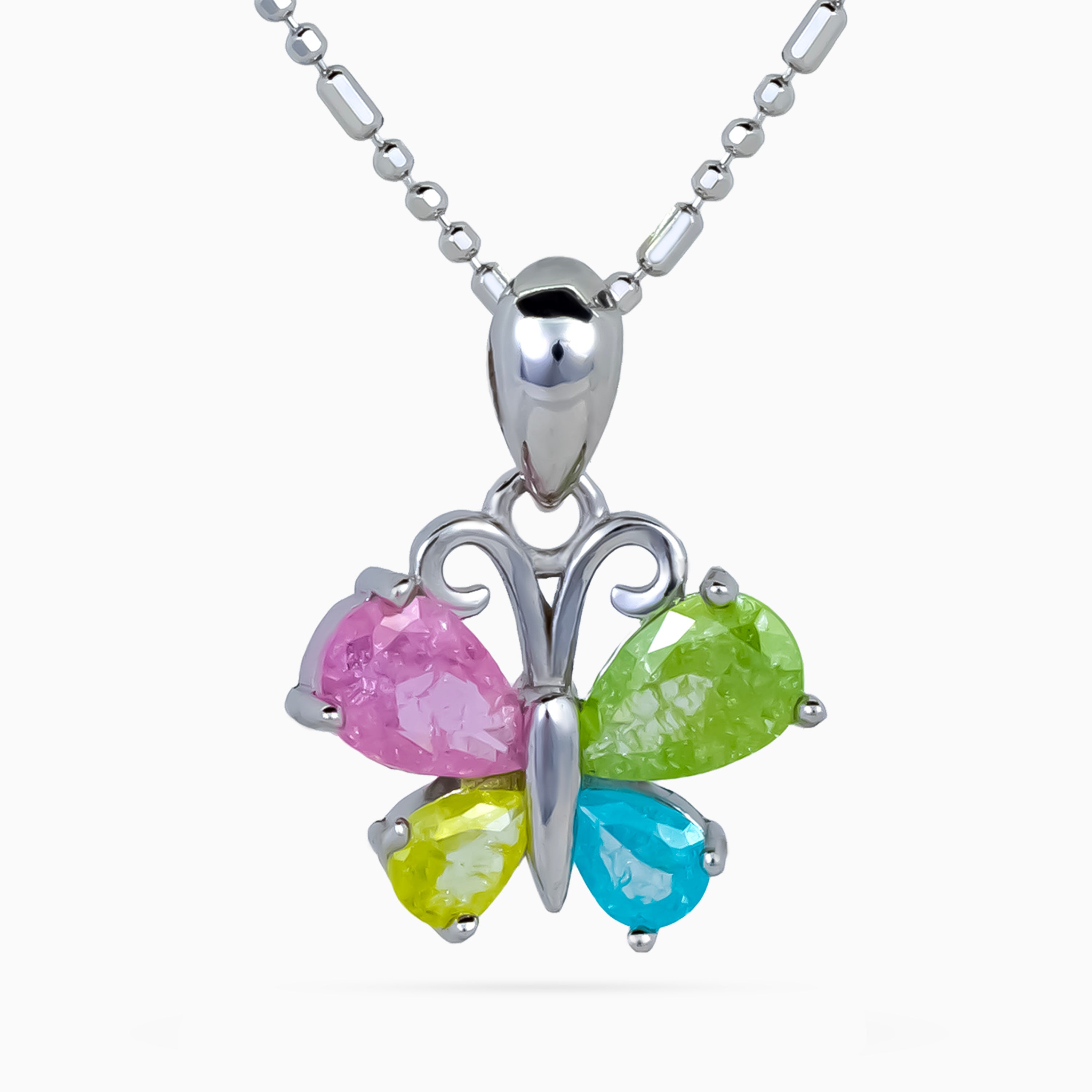 Pastel Papillon Necklace