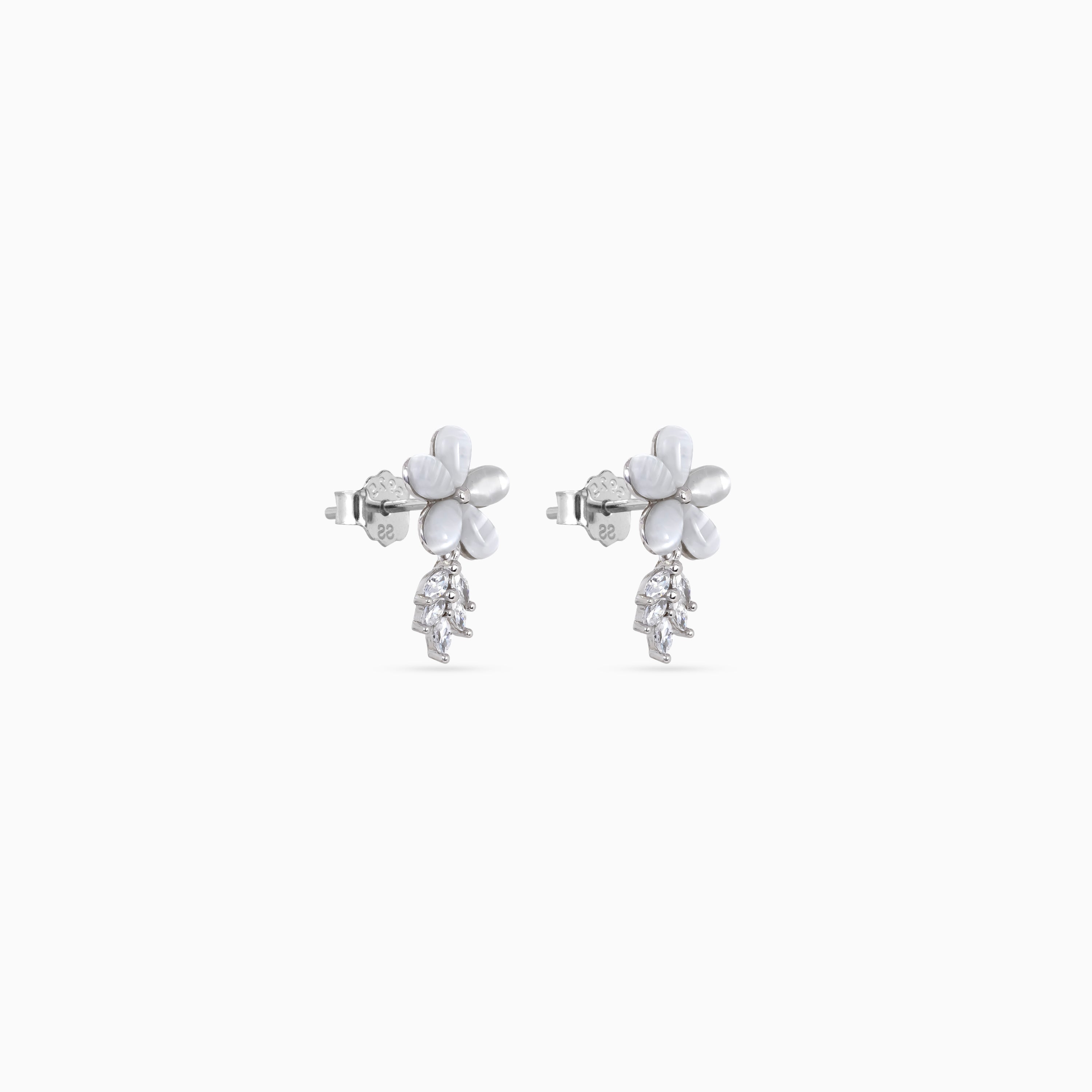 Ivory Petal Cascade Drops
