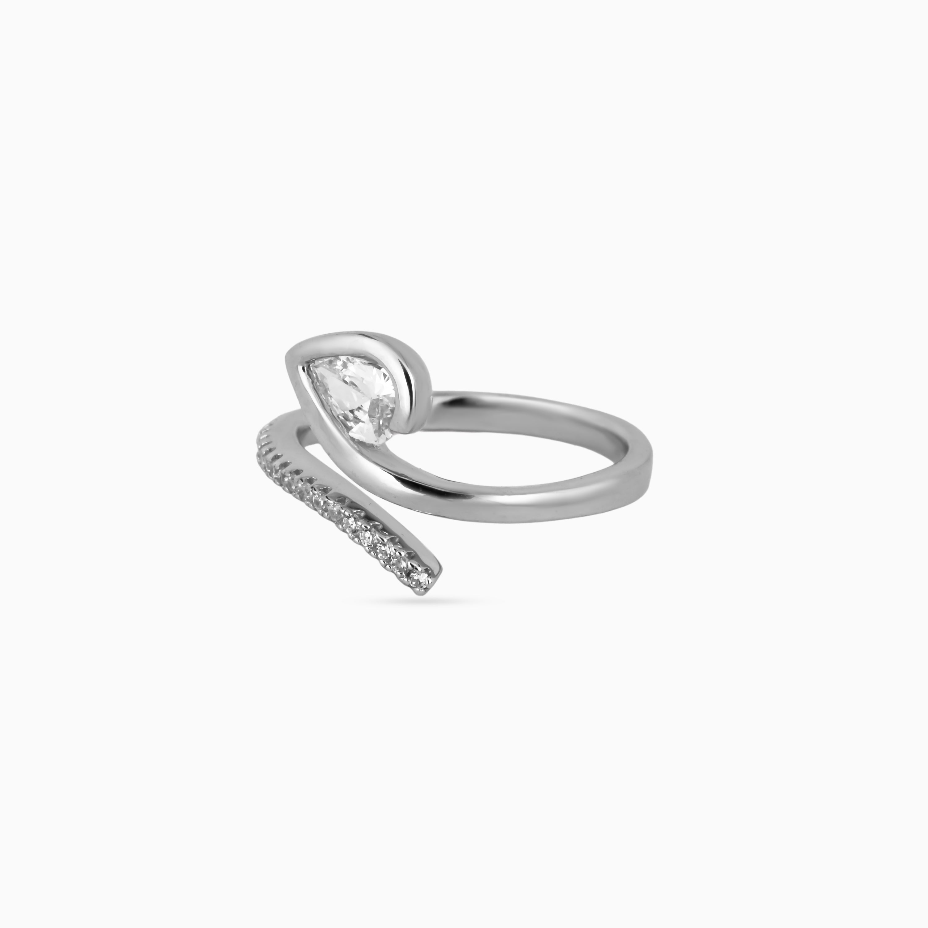 Dewdrop Sweep Bypass Ring