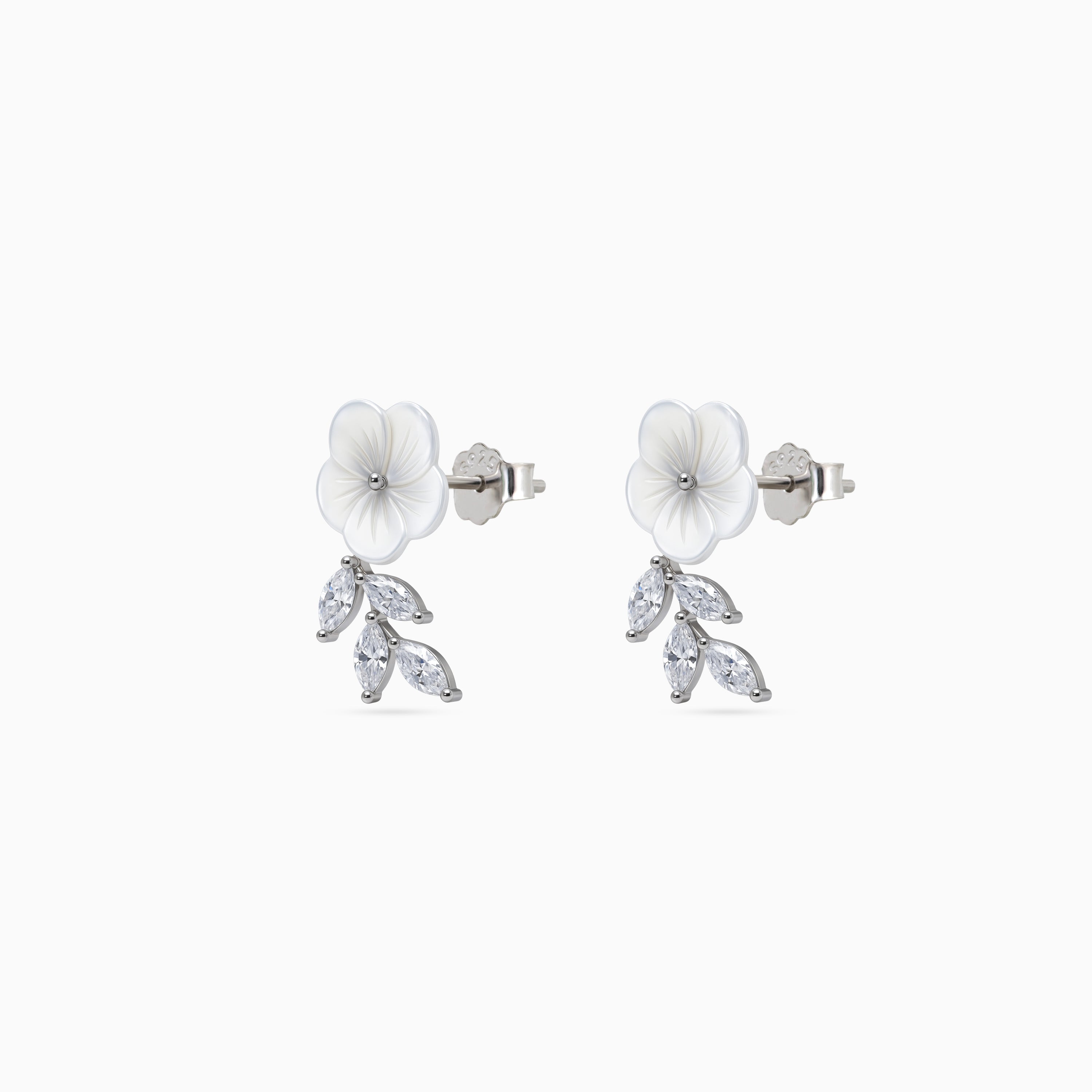 Ivory Bloom Leaf Drops