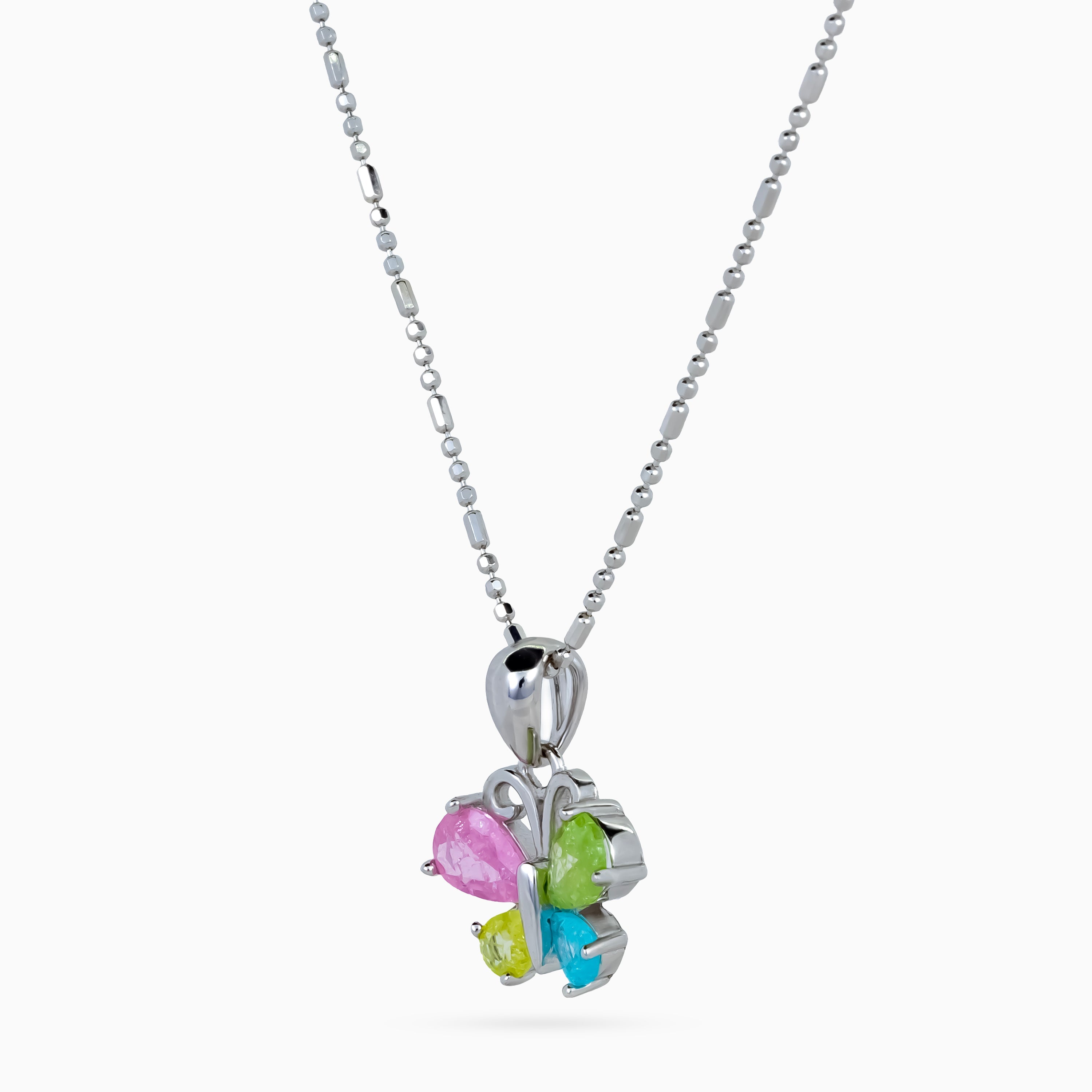 Pastel Papillon Necklace