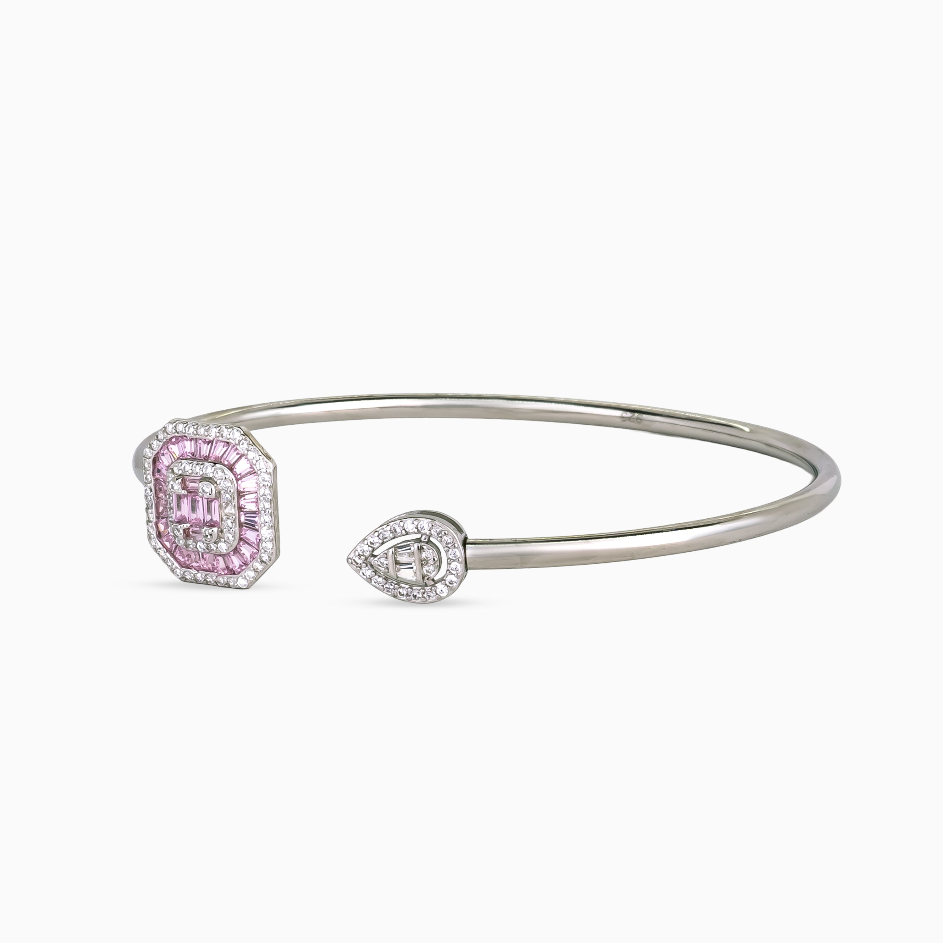 Blush Papillon Dewdrop Bangle