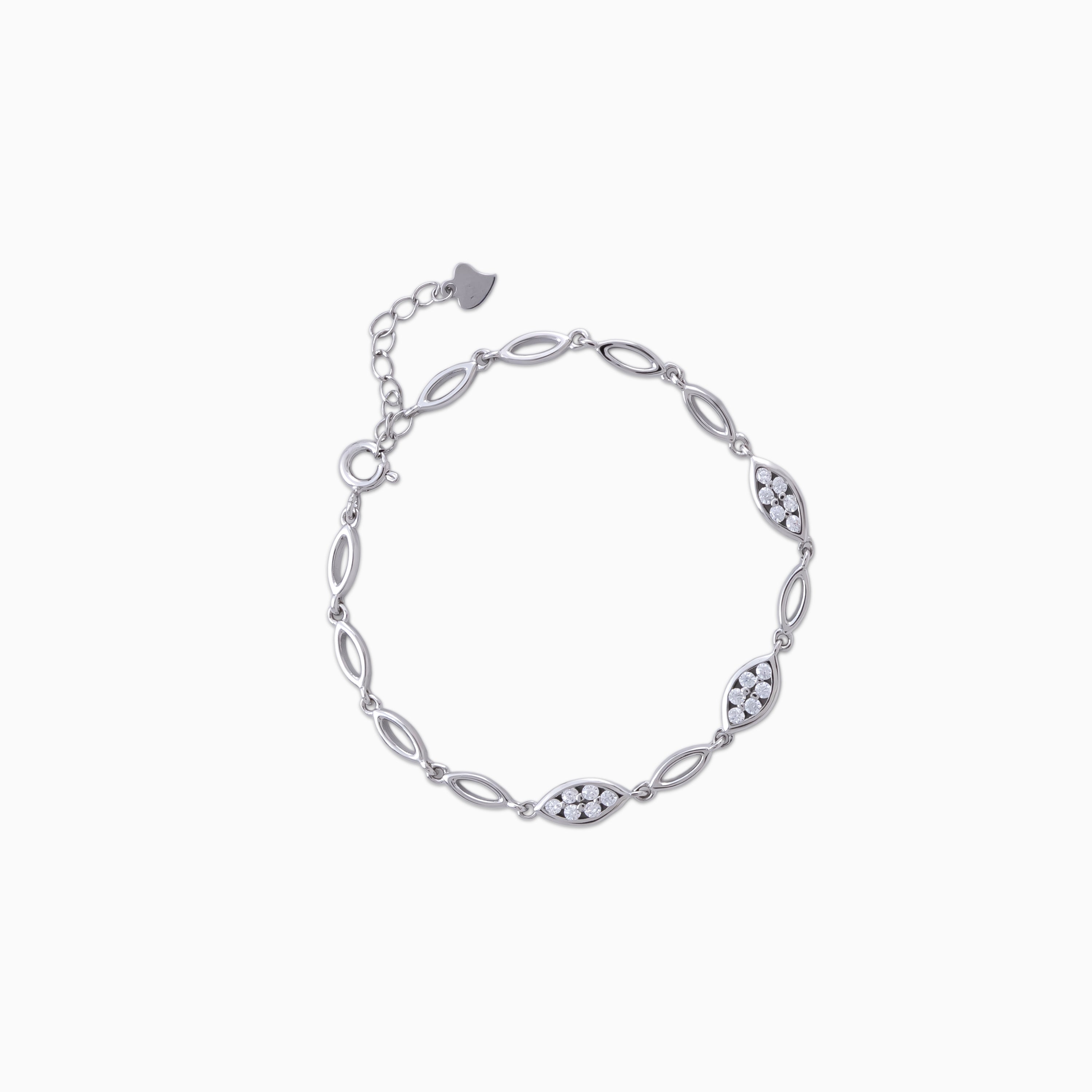 Marquise Petal Link Bracelet