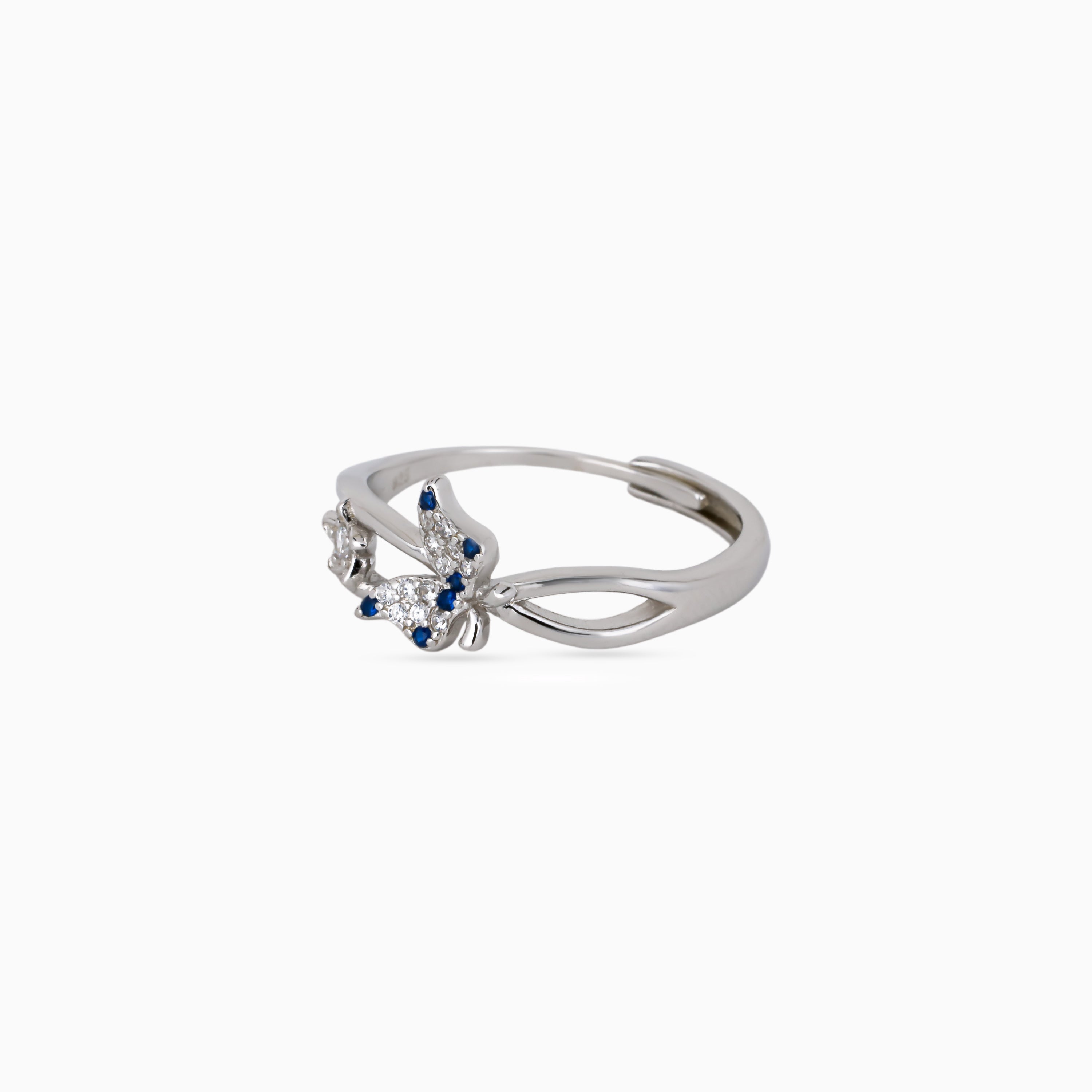 Midnight Papillon Crossover Ring