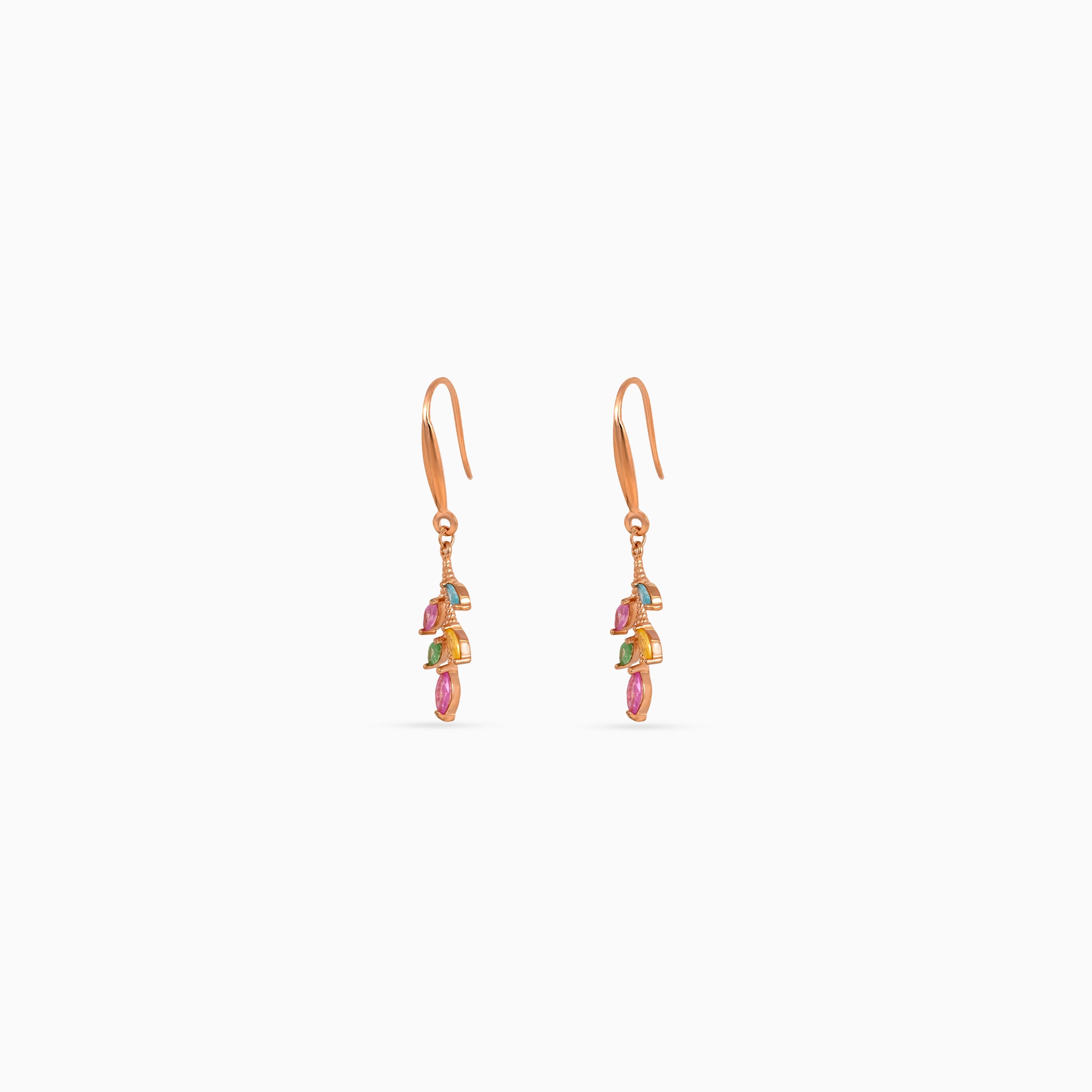 Rose gold Meadow Leaf Drops