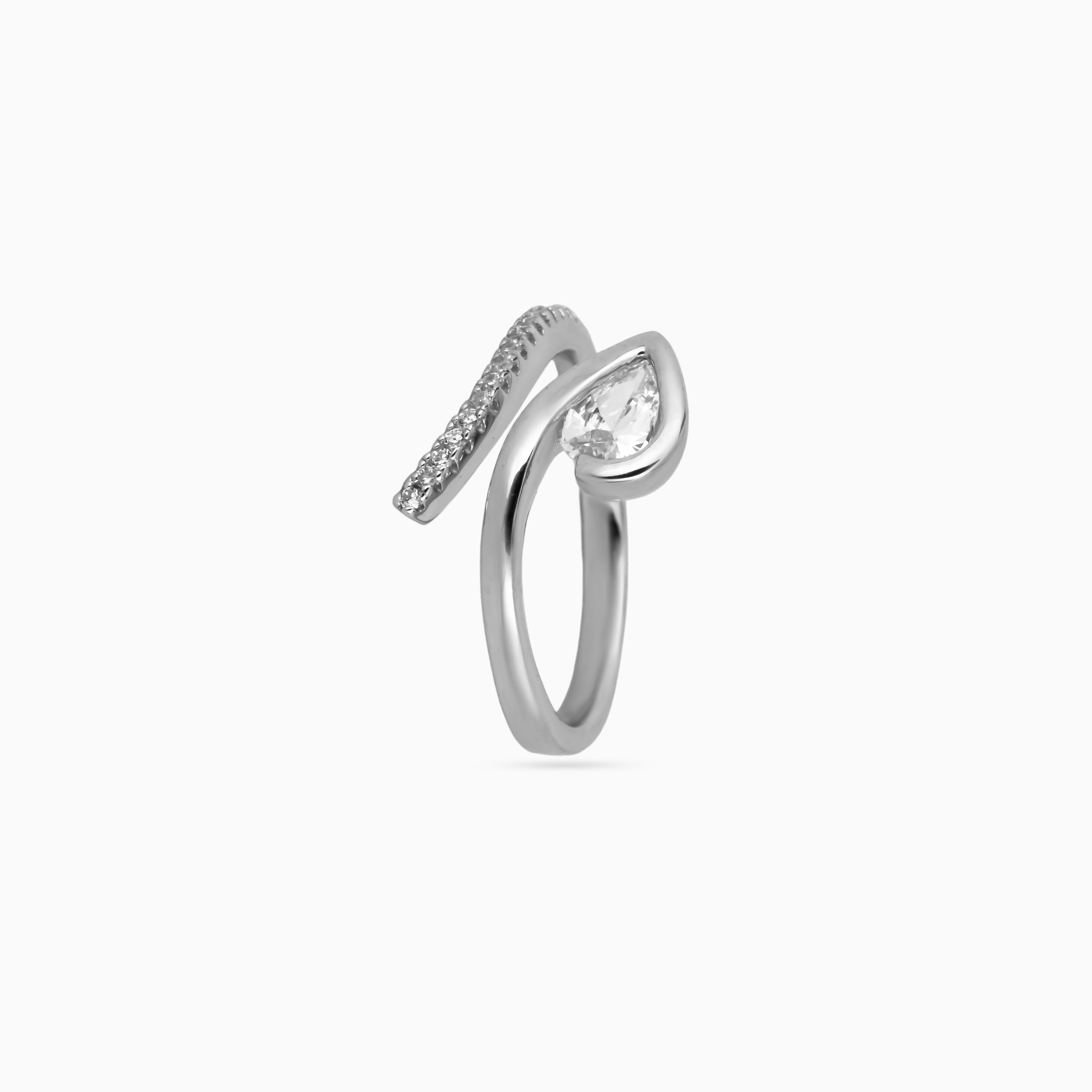Dewdrop Sweep Bypass Ring