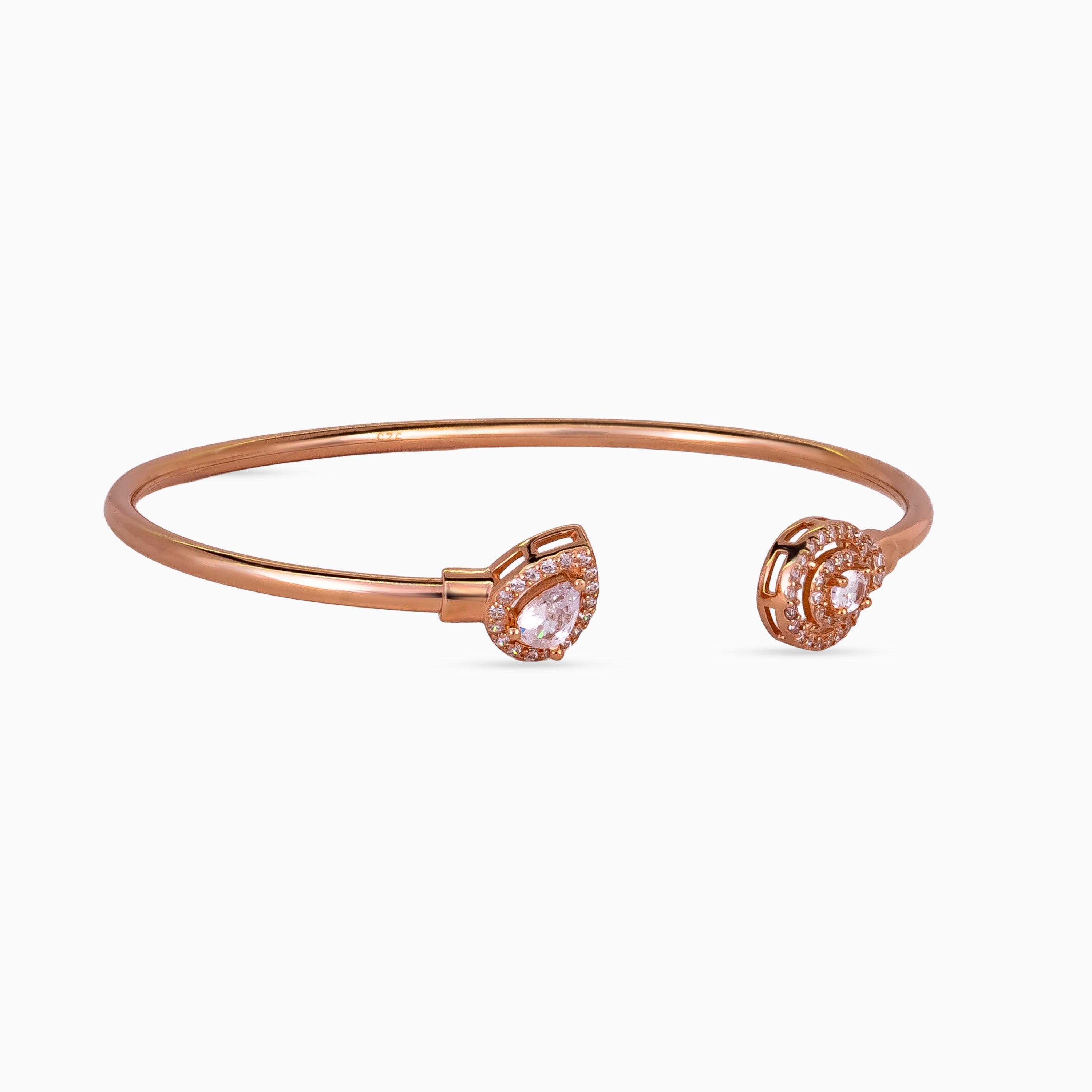 Dewdrop Duo Halo Bangle