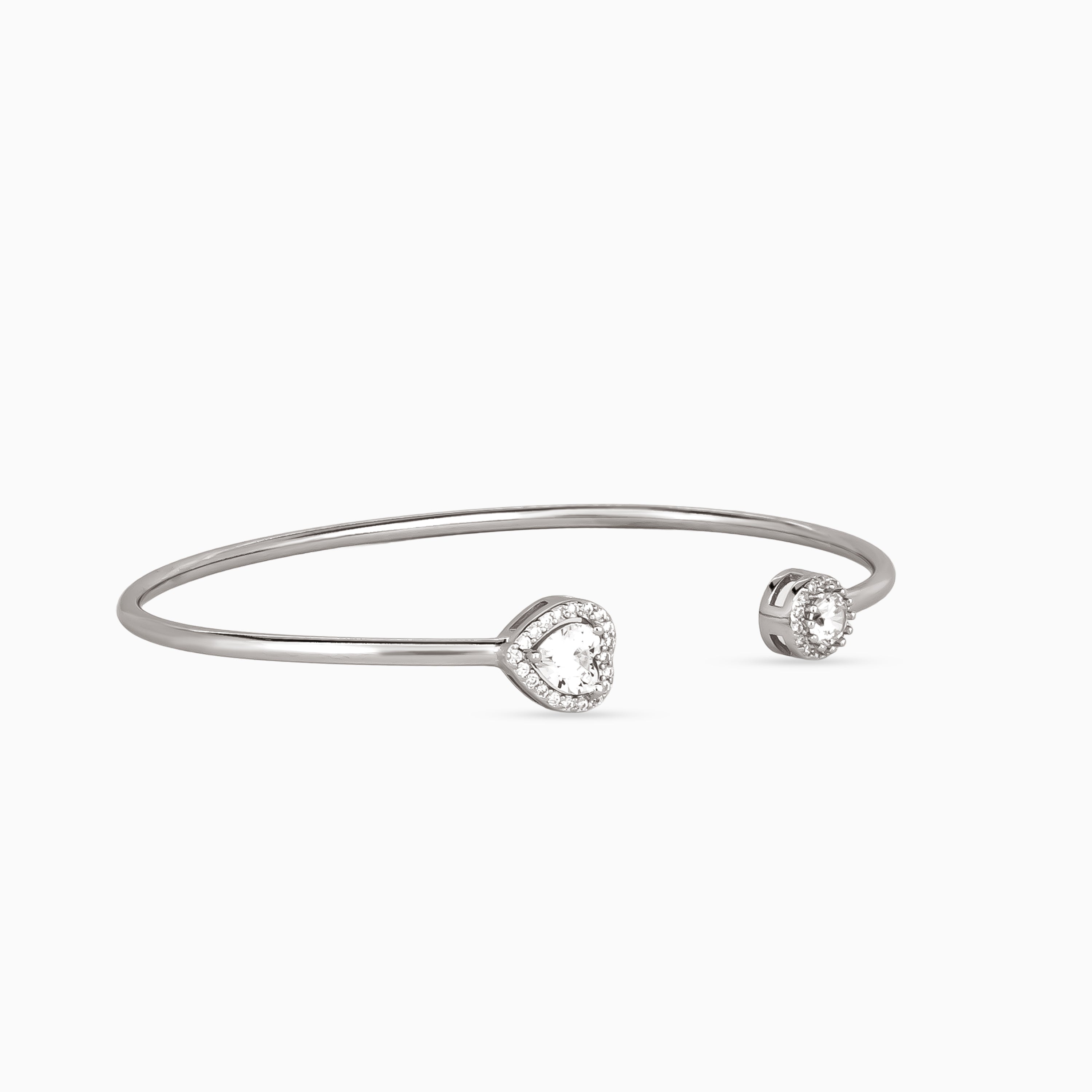Heartline Duo Bangle