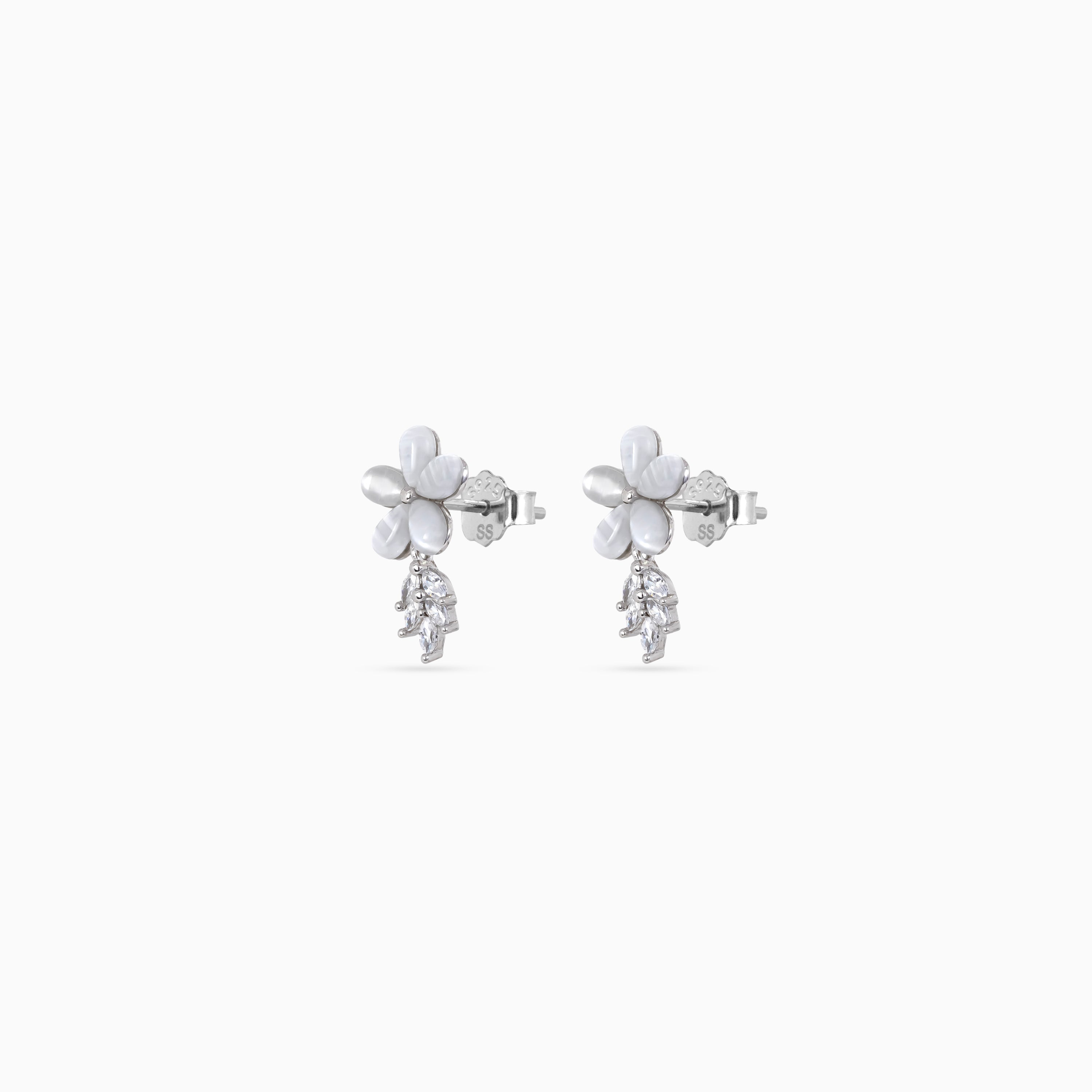 Ivory Petal Cascade Drops