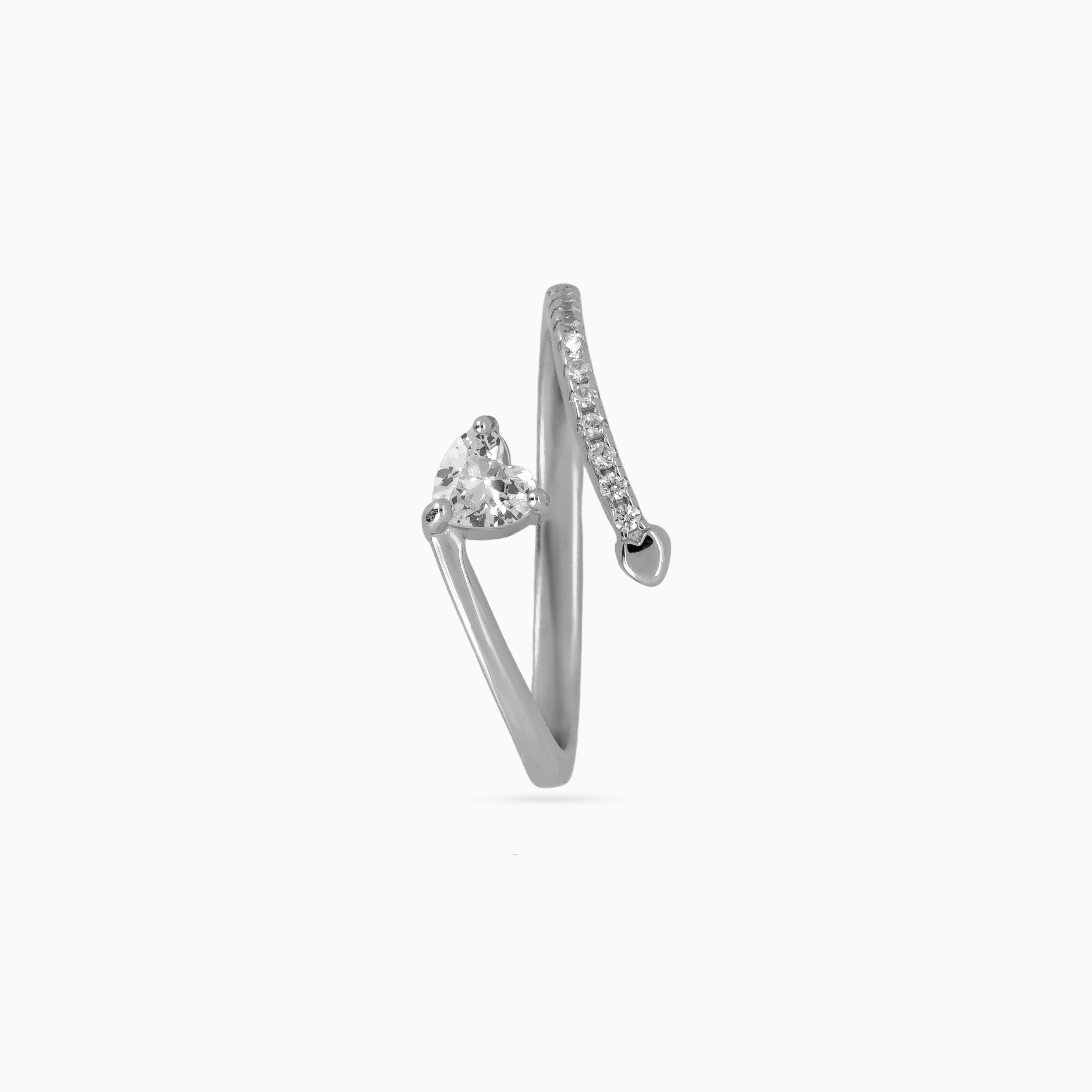 Heart Spark Wrap Ring
