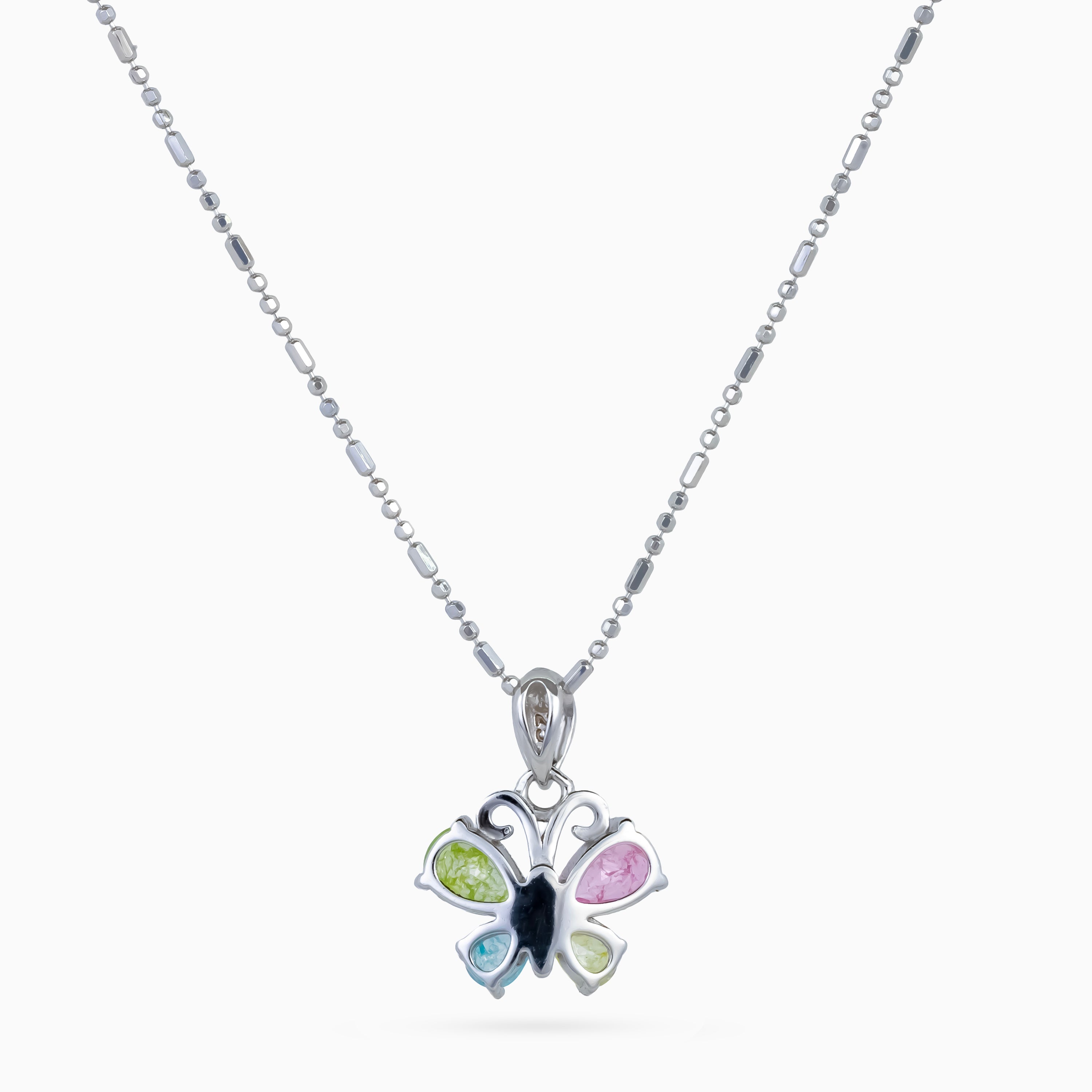 Pastel Papillon Necklace