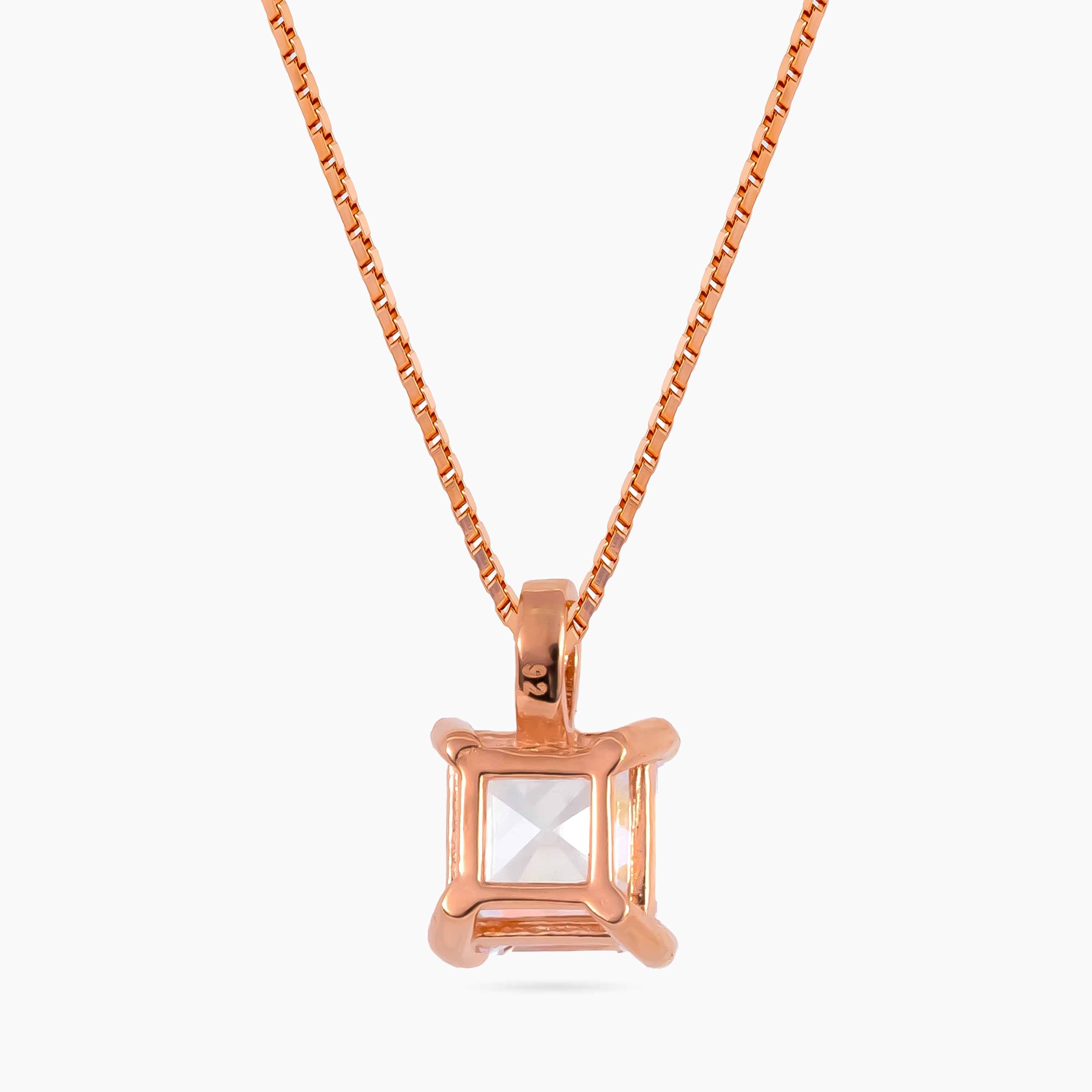 Asscher Prism Necklace