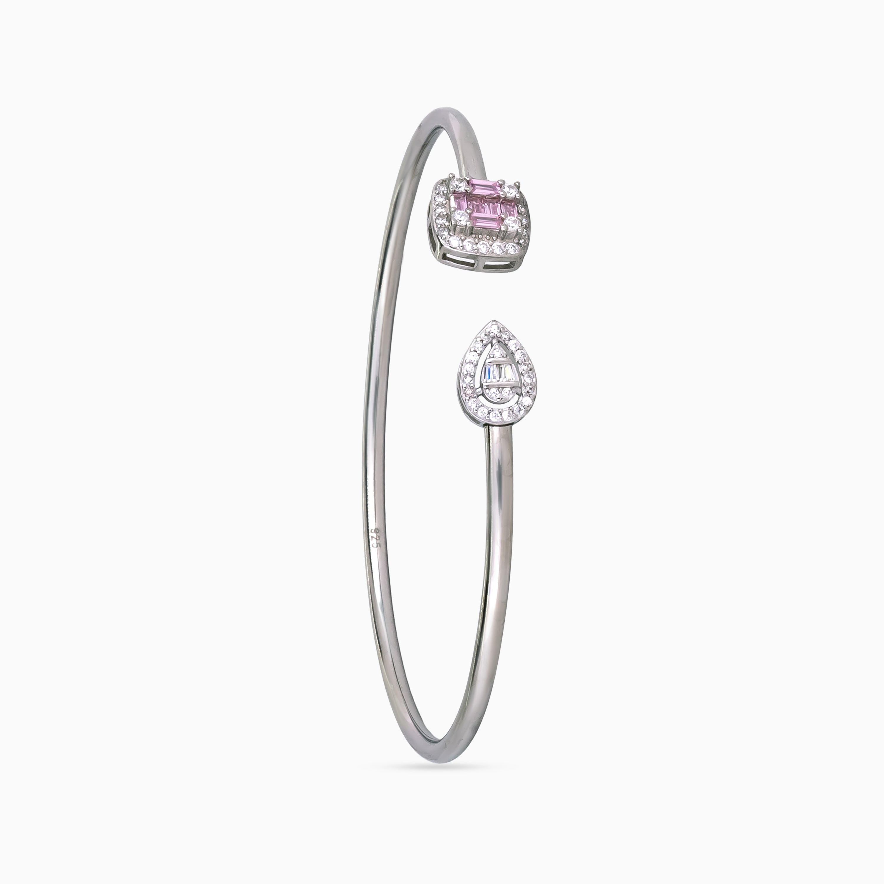 Pear & Orbit Halo Bangle