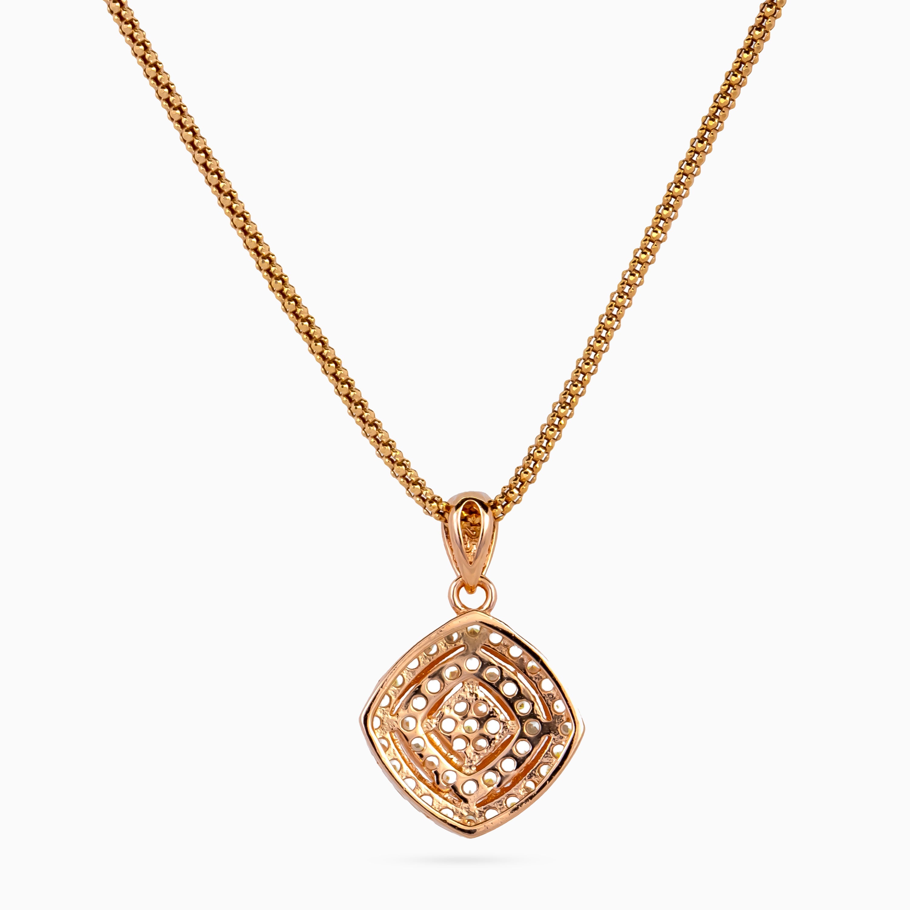 Constellation Pavé Cushion Necklace
