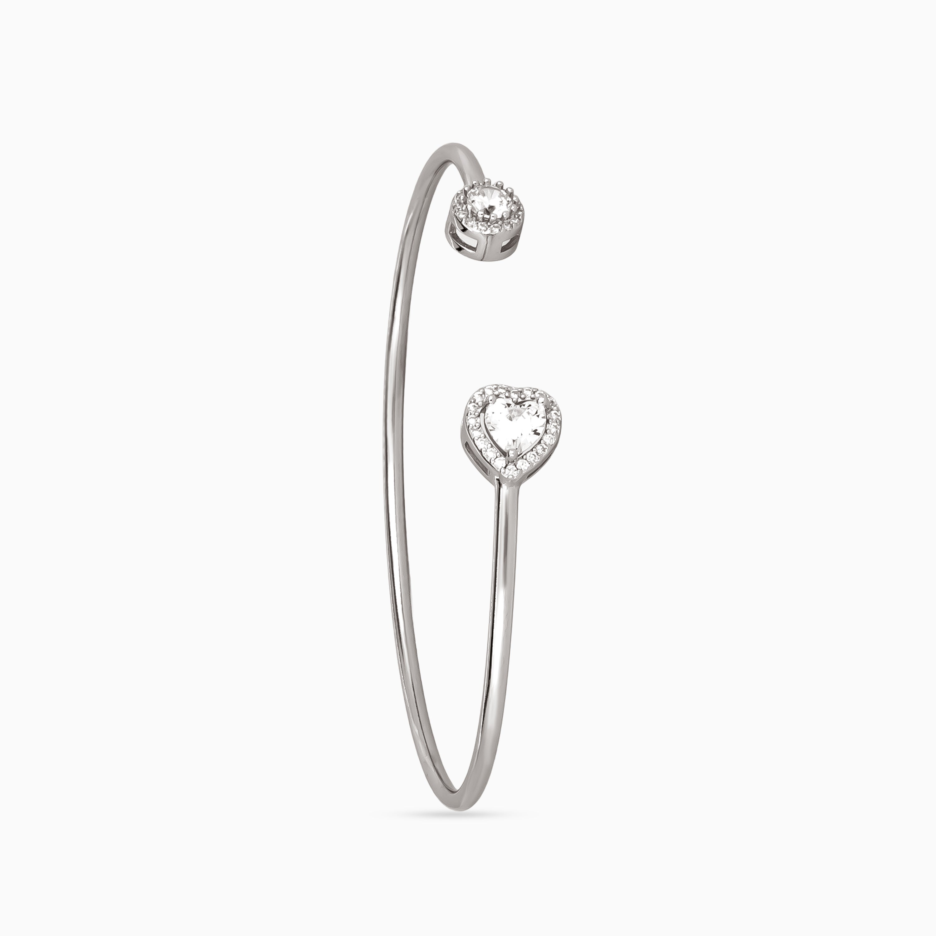 Heartline Duo Bangle