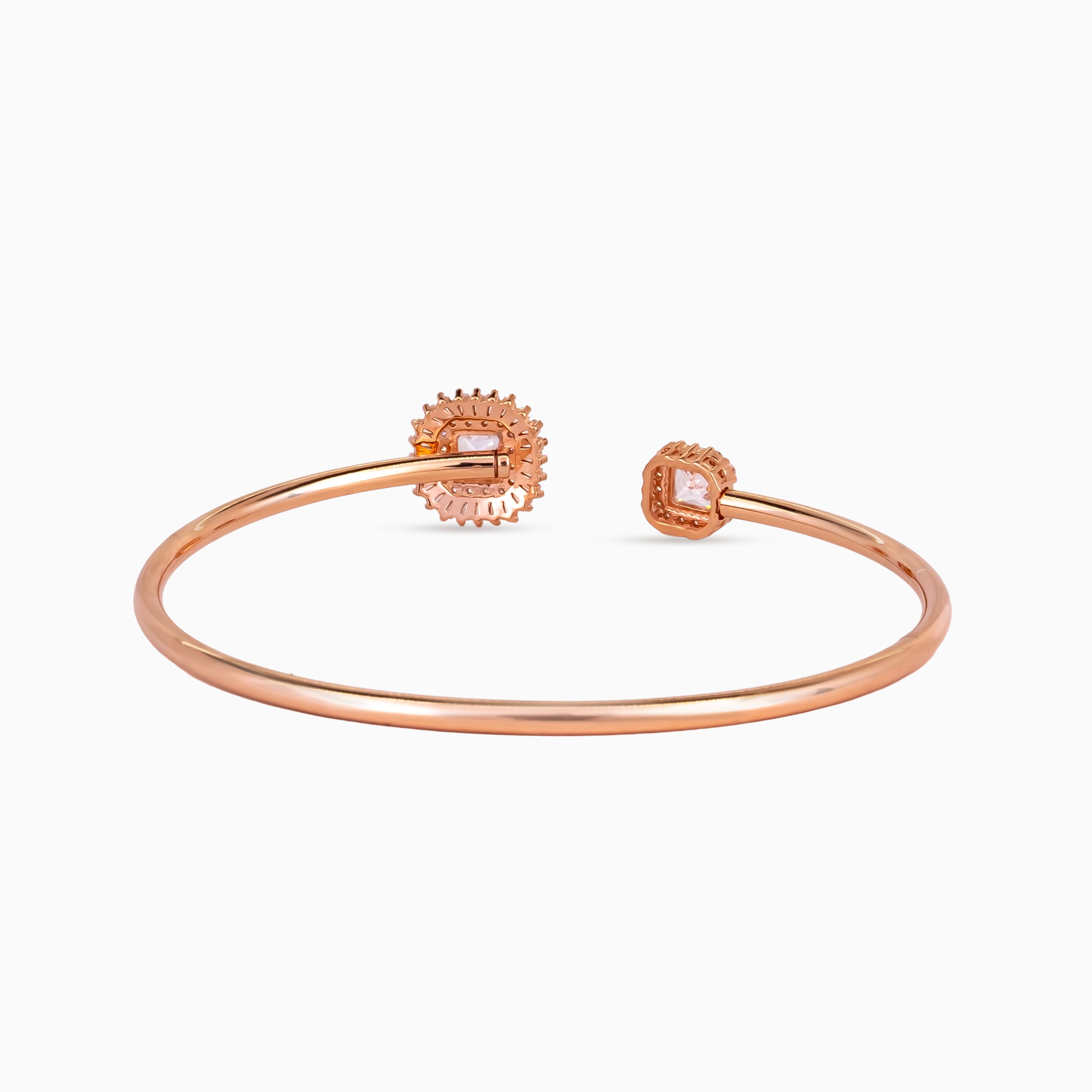 Octagon & Pear Halo Bangle