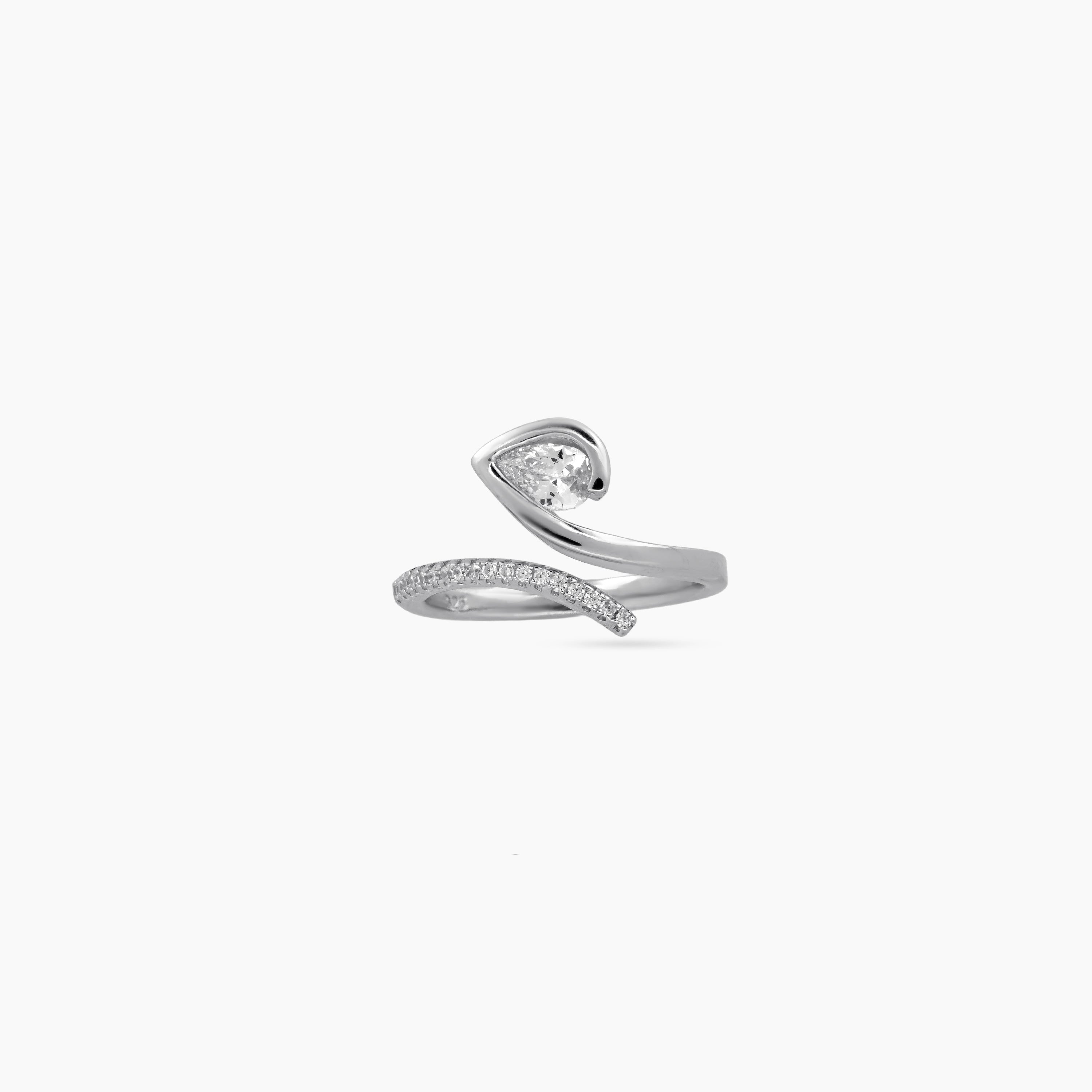Dewdrop Sweep Bypass Ring