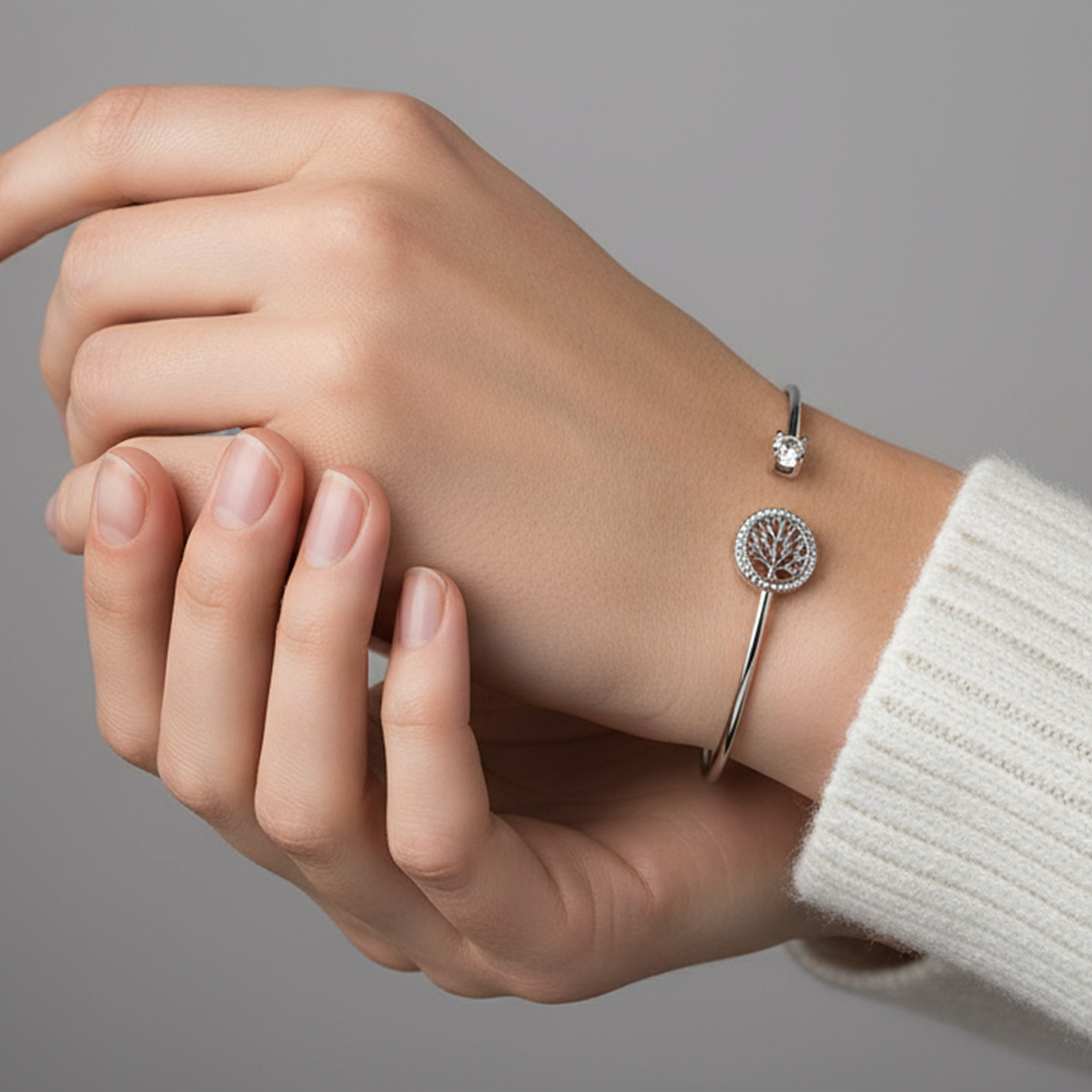 Tree of Life Halo Bangle