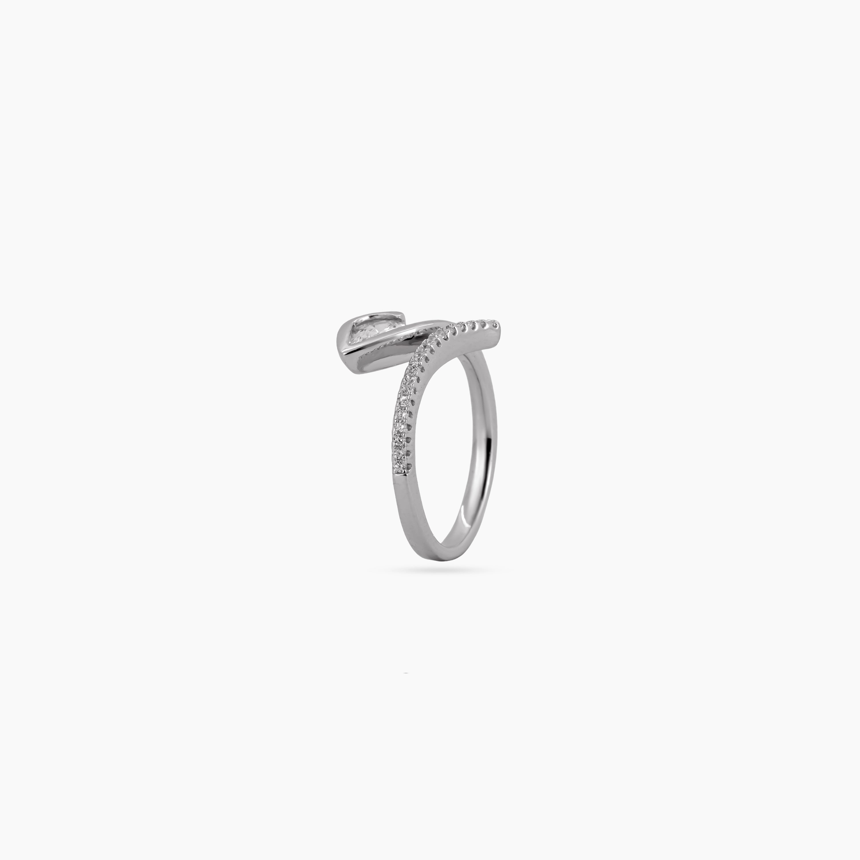 Dewdrop Sweep Bypass Ring