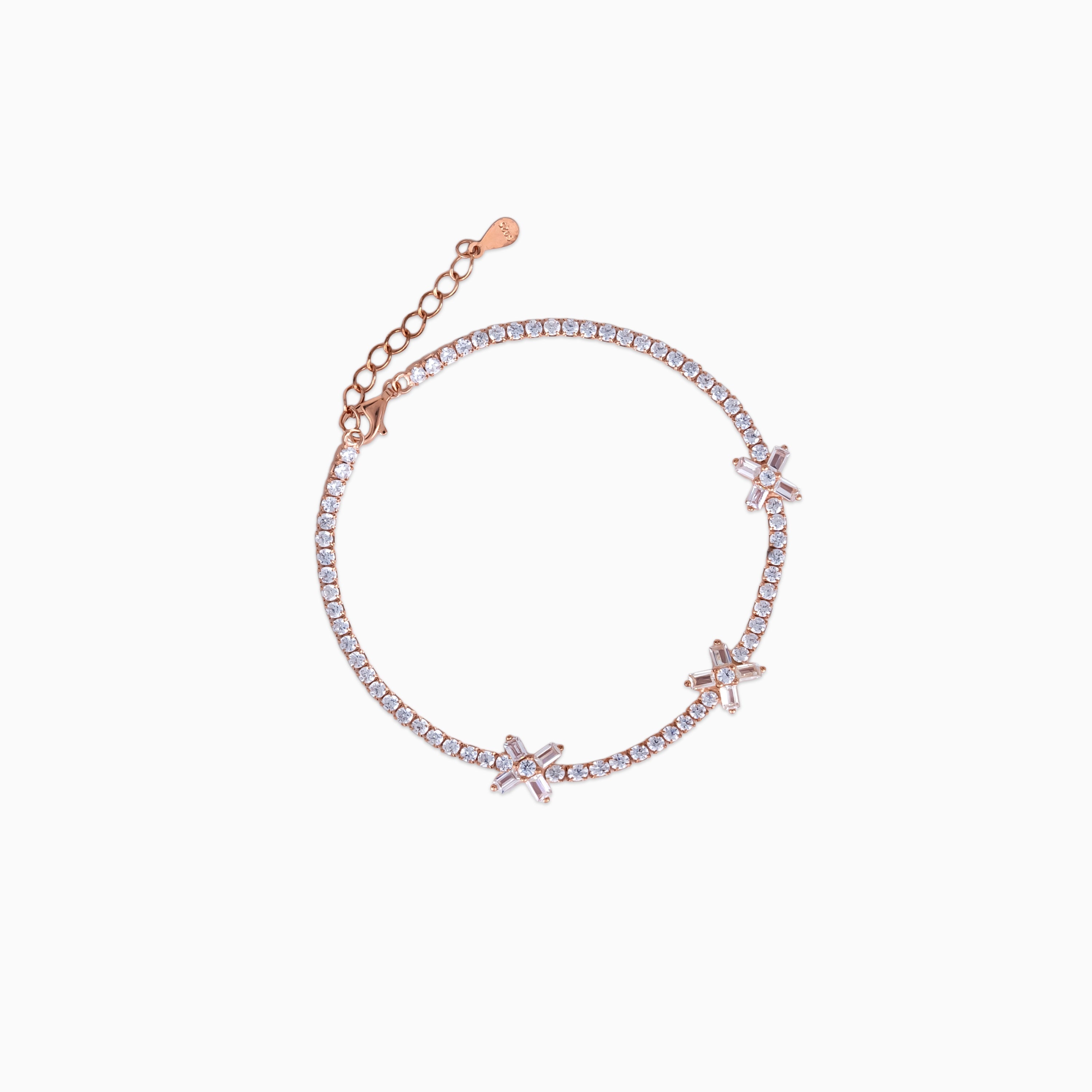 Starburst Tennis Bracelet