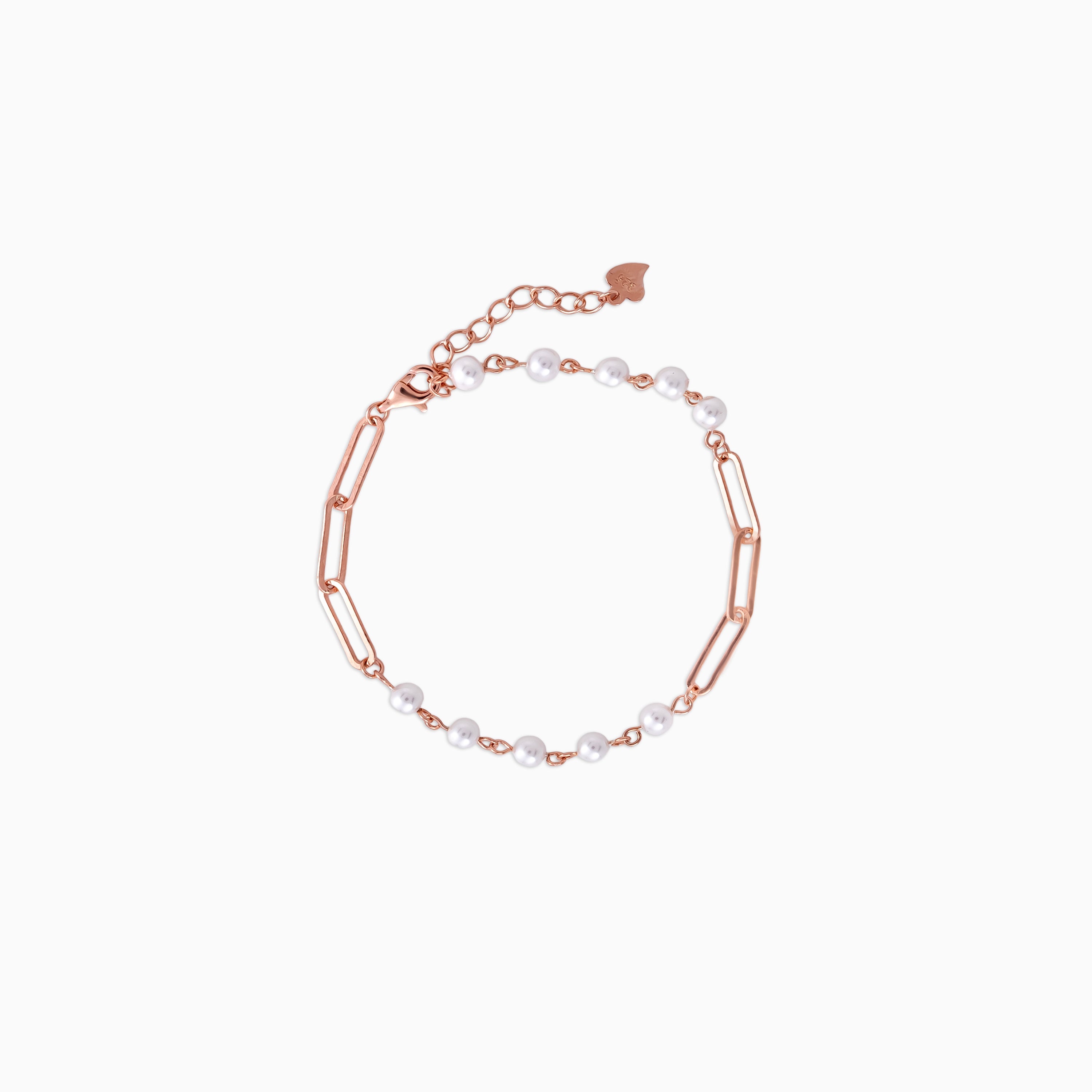 Rose Gold Satellite Chain Bracelet