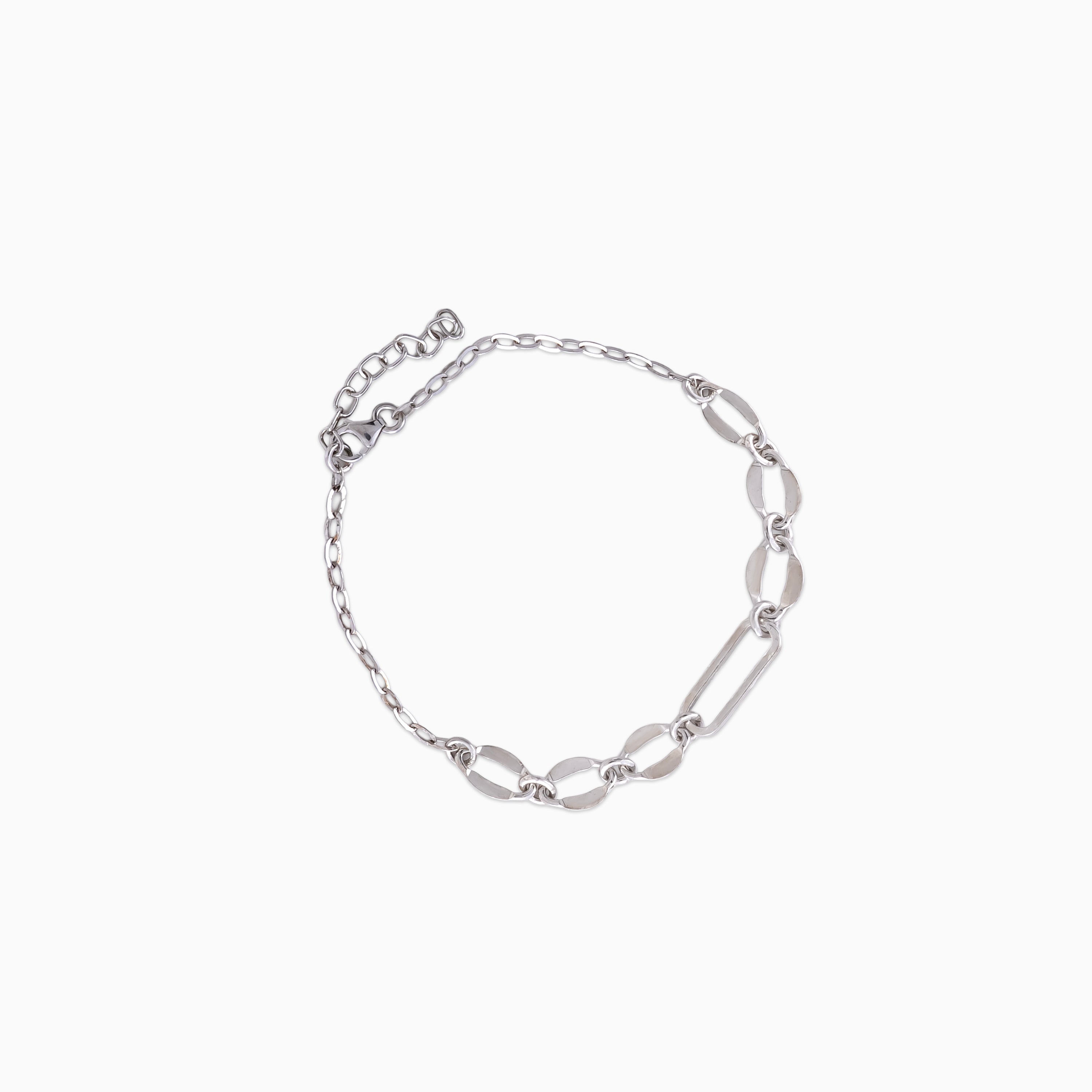Petite Pearl Bead Chain Bracelet