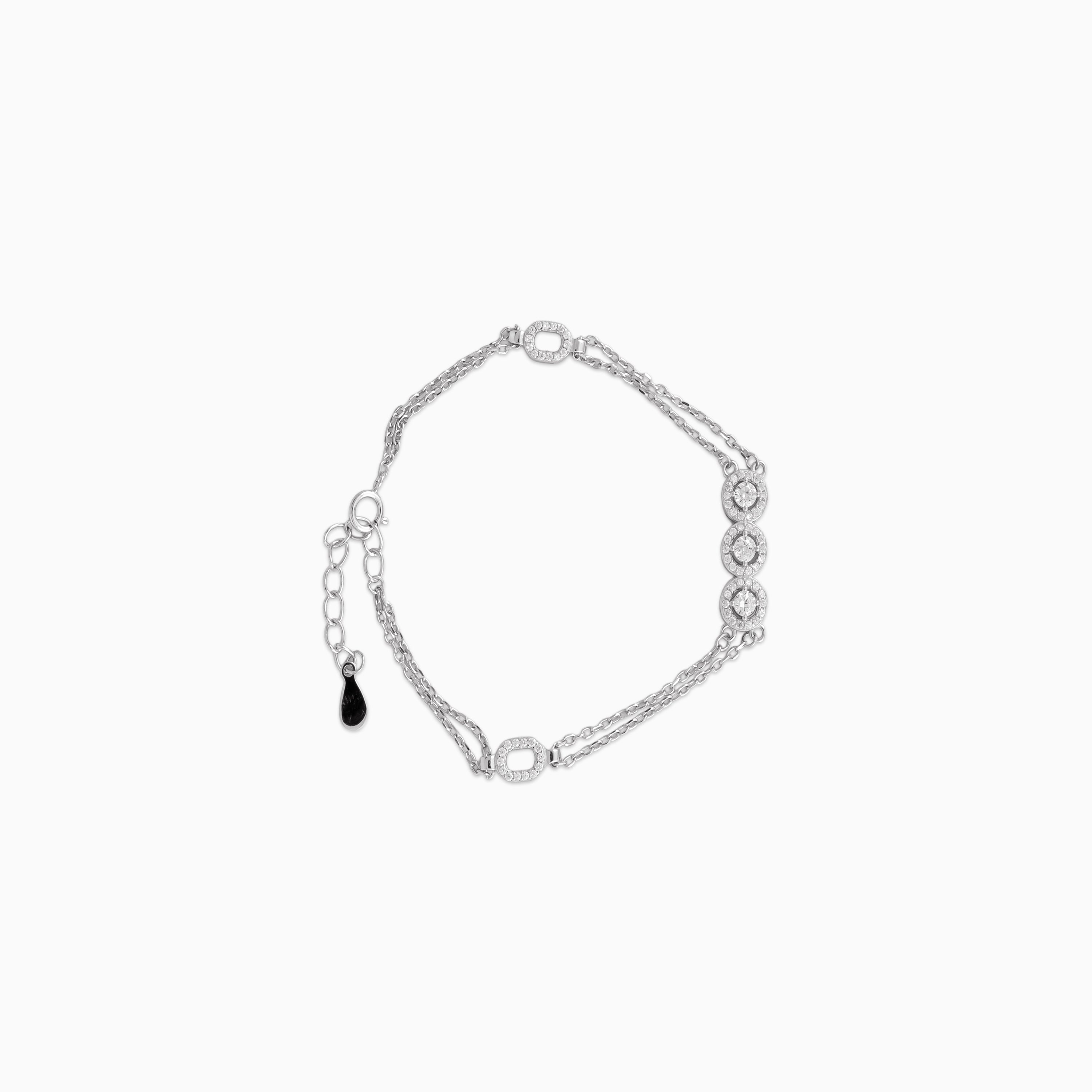 Lattice Gleam Link Bracelet