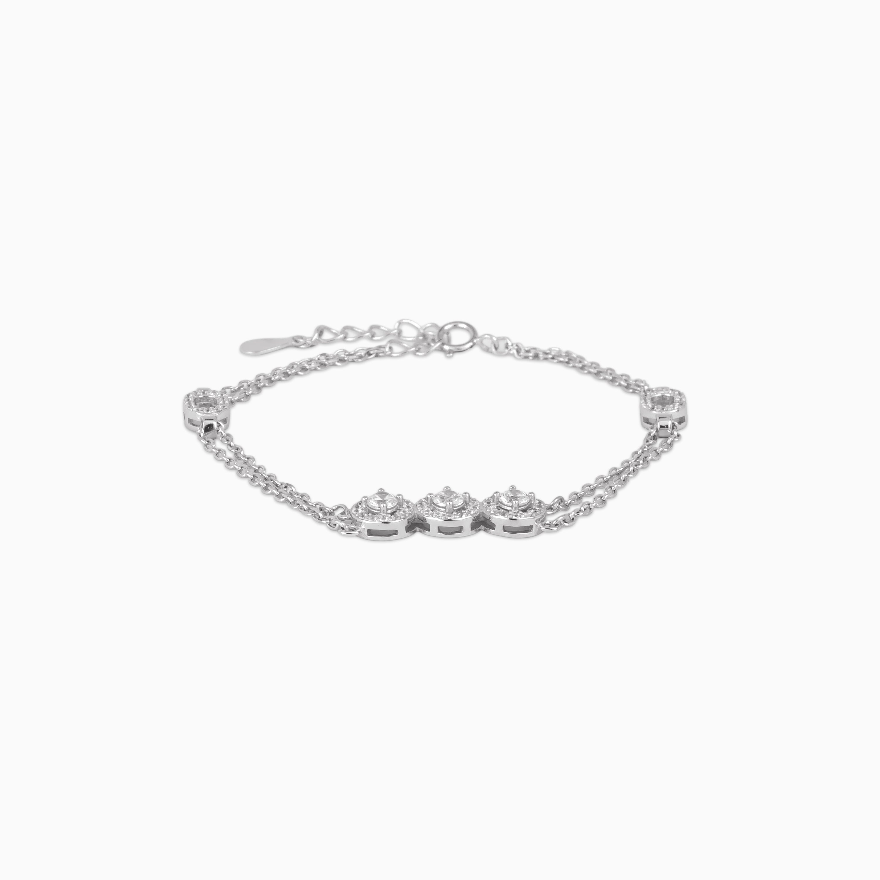 Lattice Gleam Link Bracelet