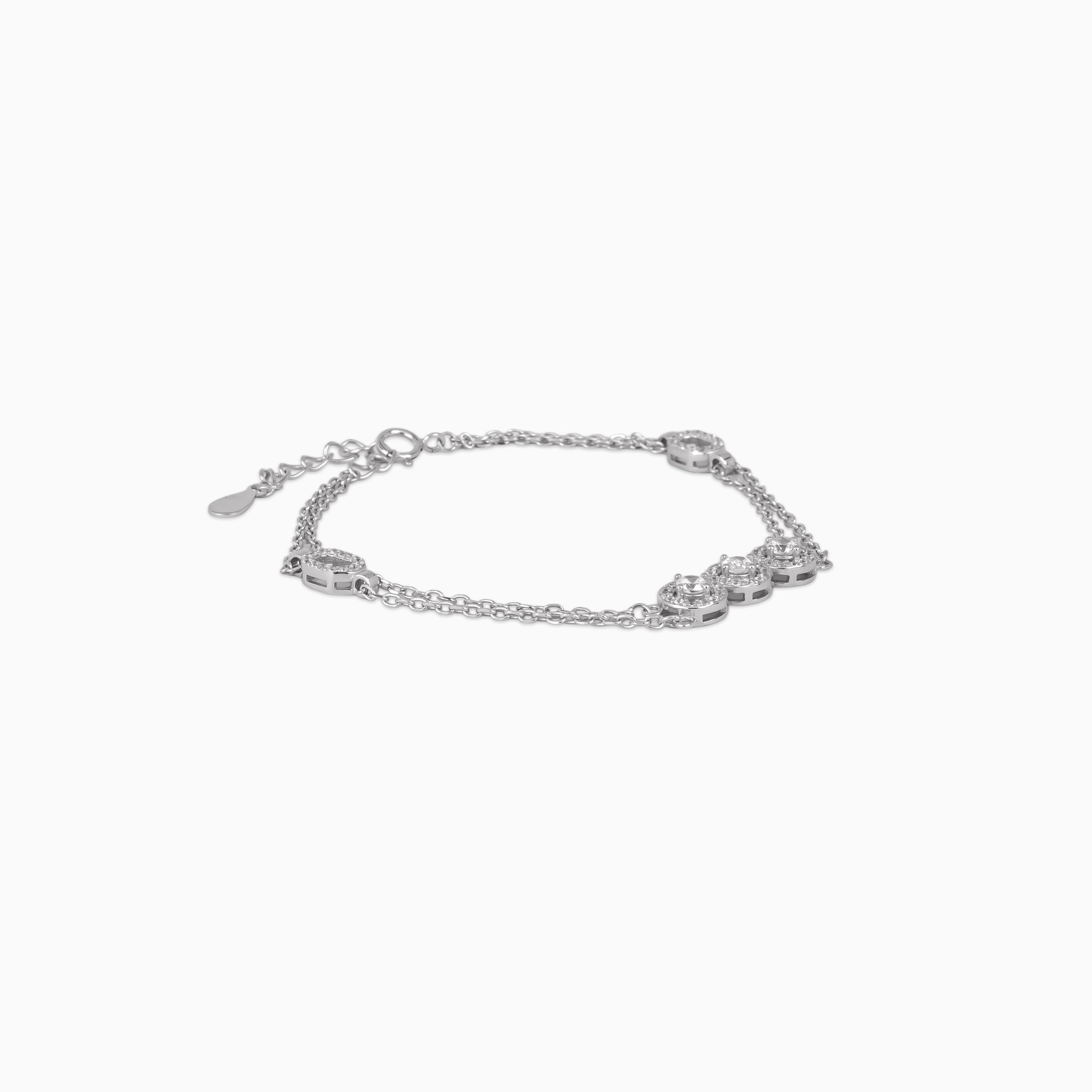 Lattice Gleam Link Bracelet