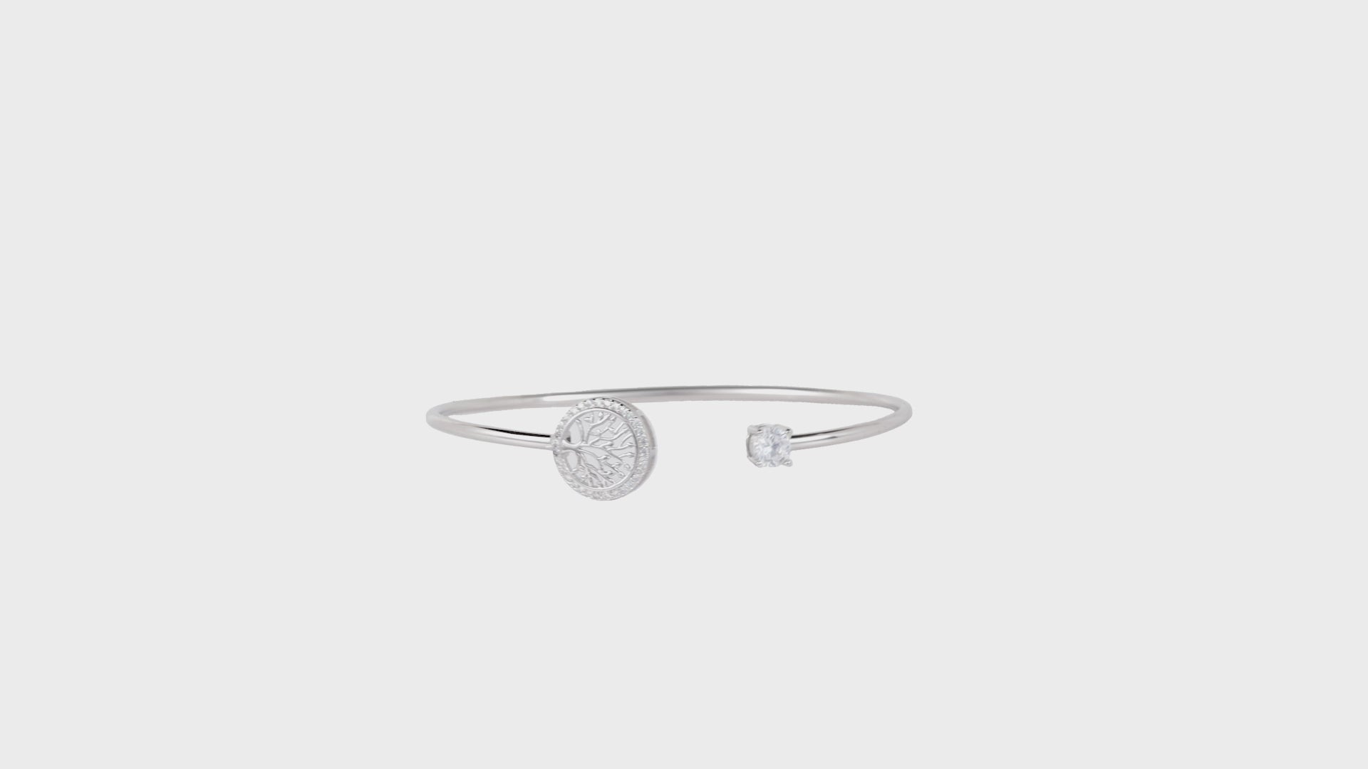 Tree of Life Halo Bangle