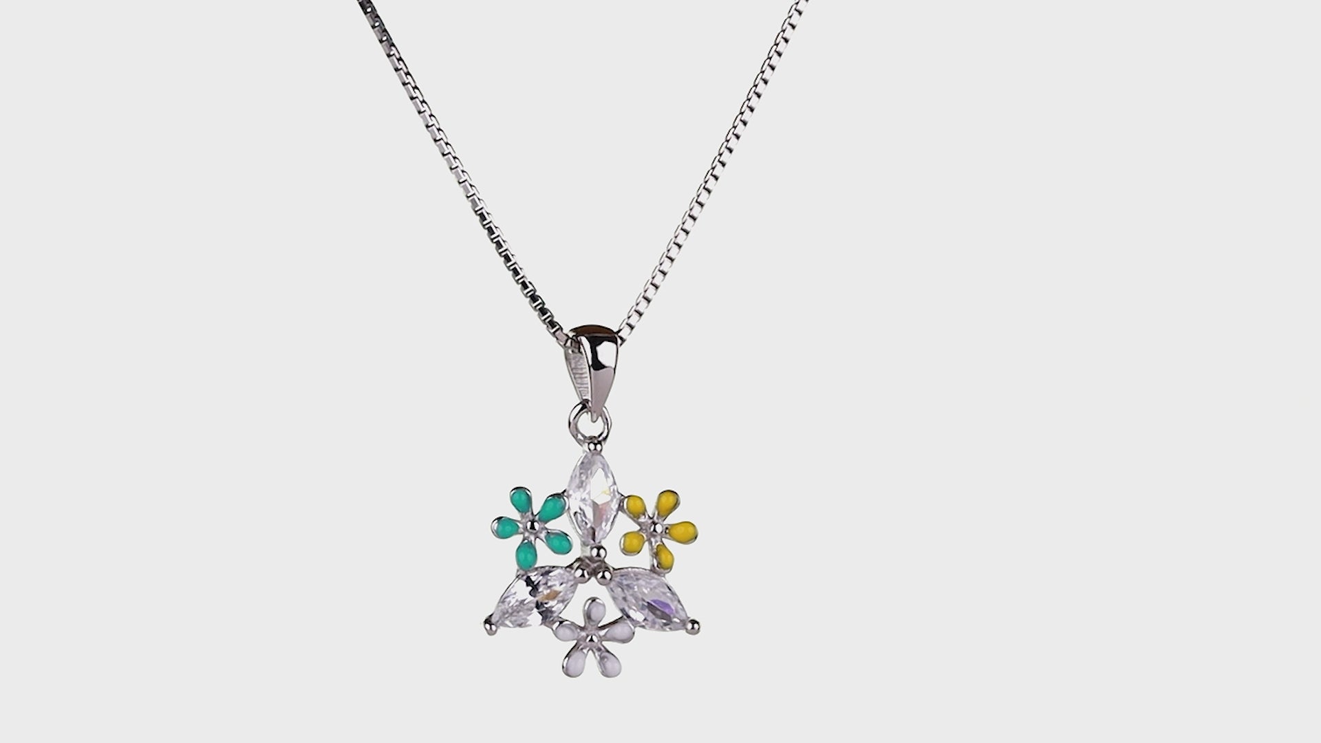 Meadow Trio Bloom Necklace