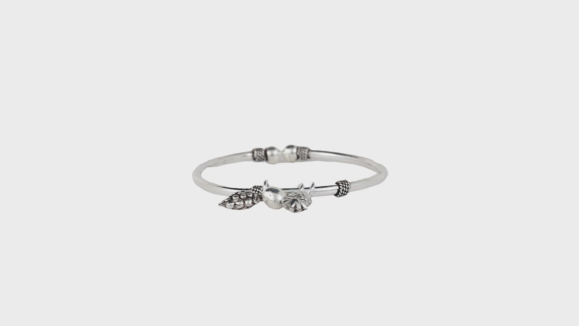 Tidal Shell Talisman Bangle