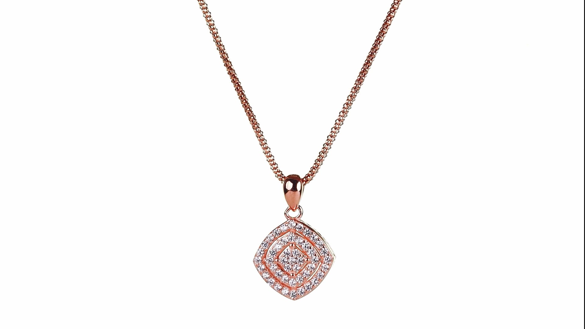 Constellation Pavé Cushion Necklace