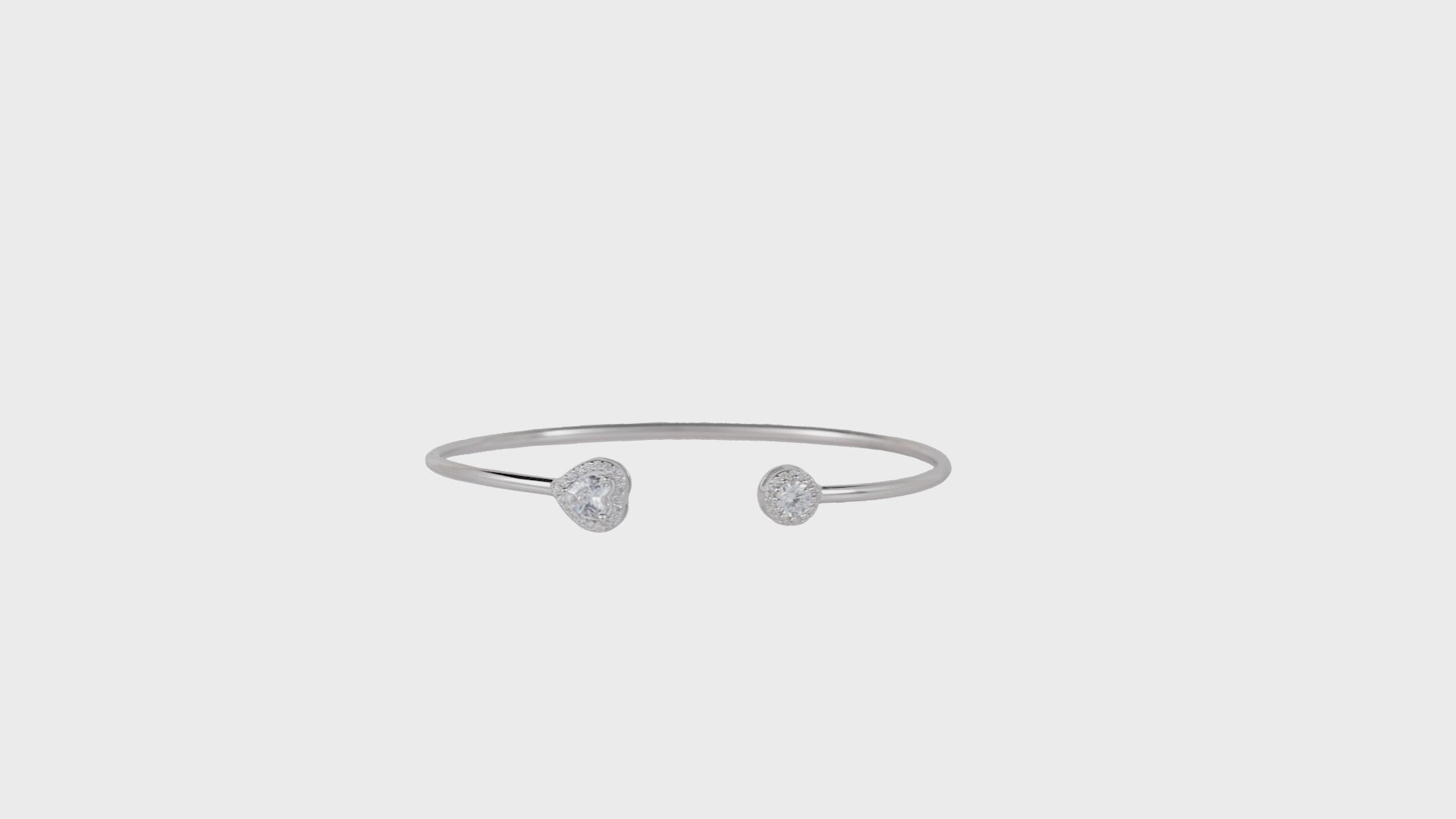 Heartline Duo Bangle