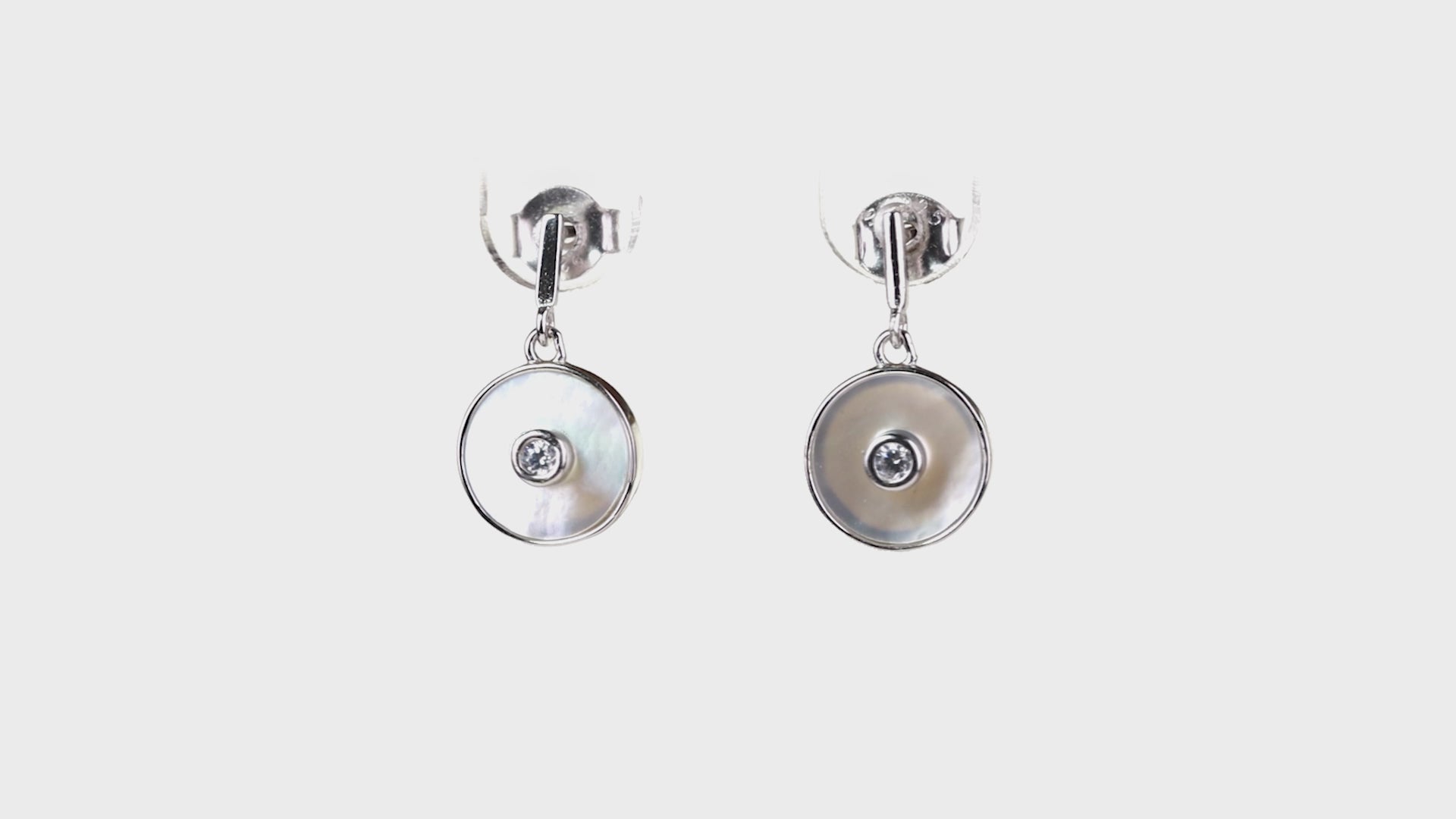 Silver Moonlit Pearl Drops