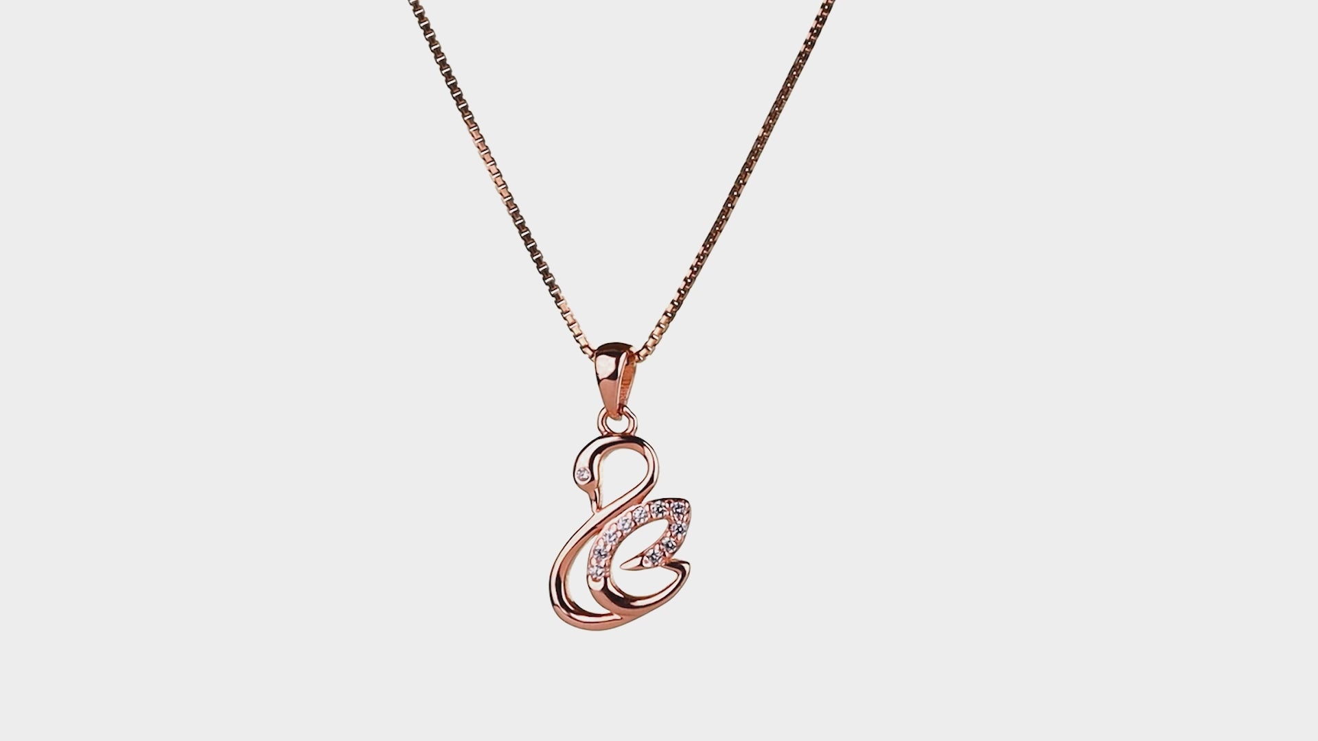 Swan Reverie Pendant Set