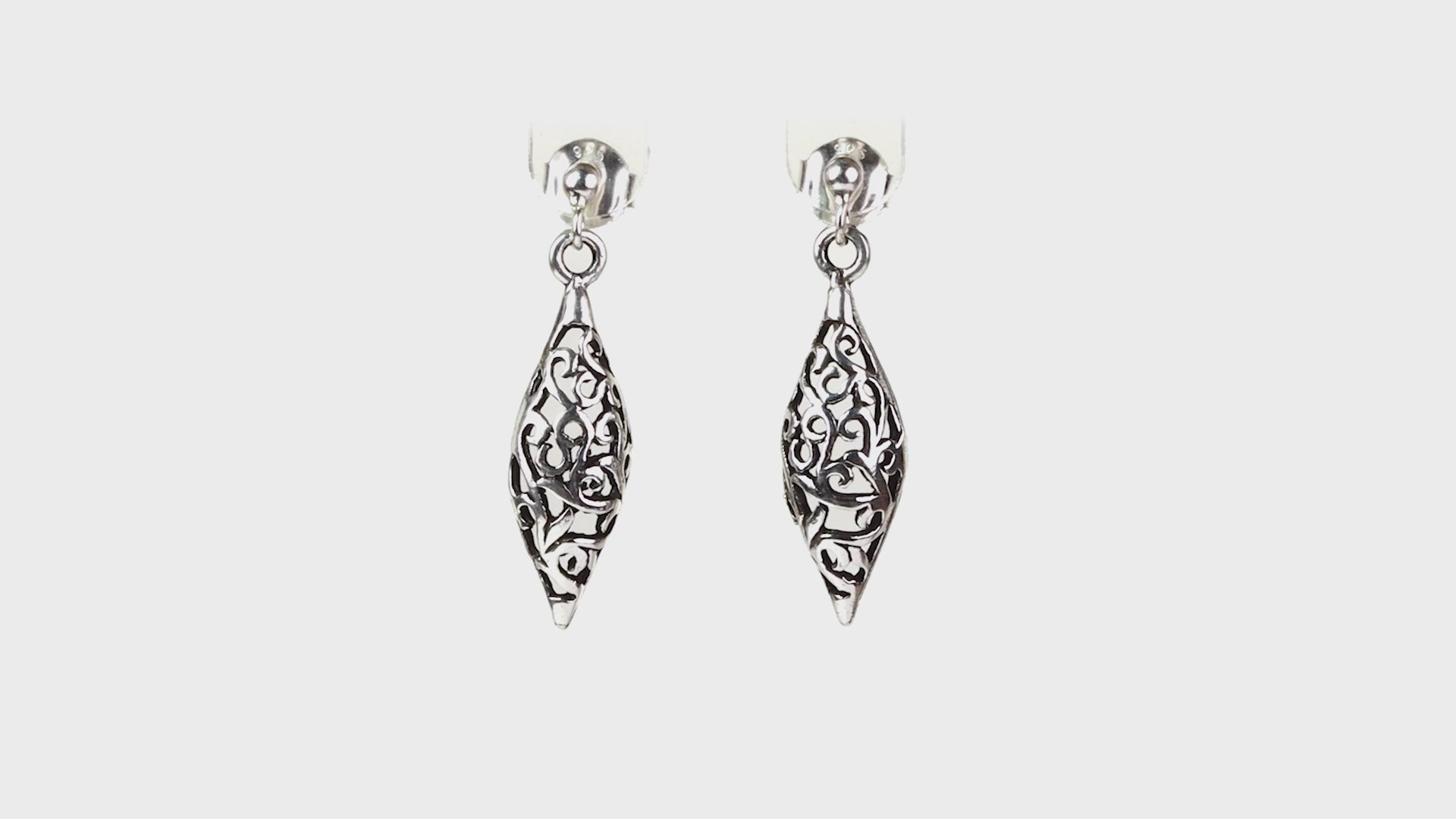 Heritage Filigree Leaf Drops