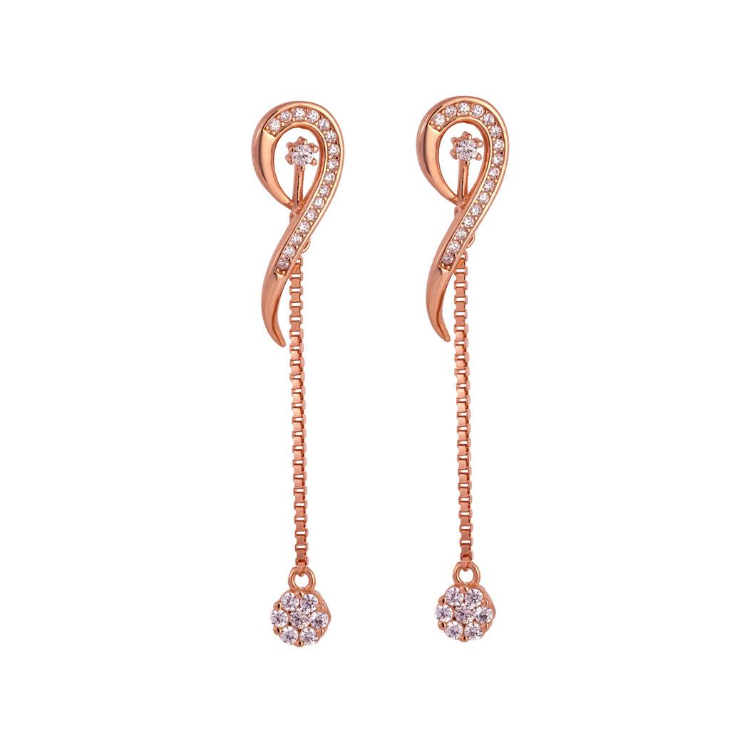 Swirl Chain Pavé Drops