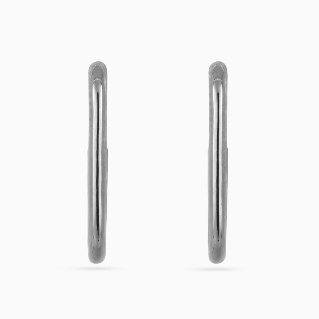 Silver U Hoop Minis