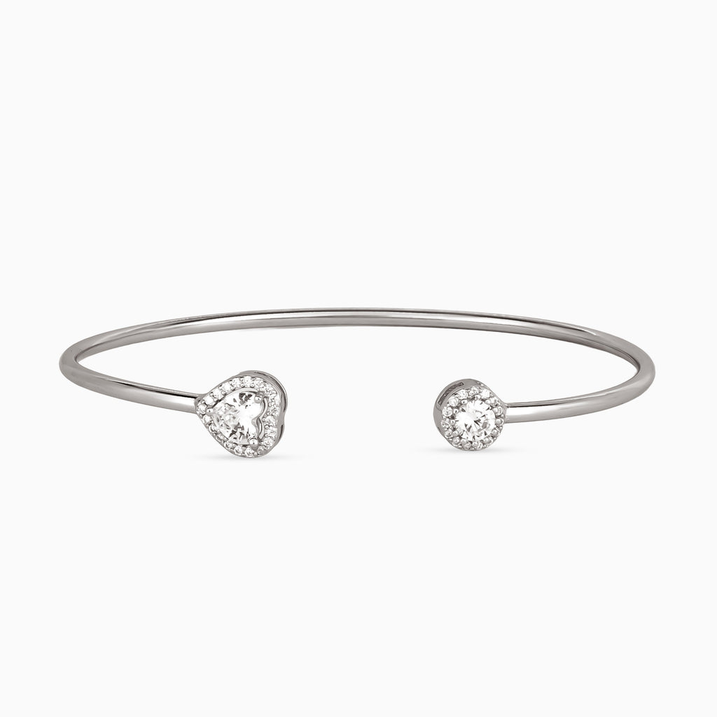 Heartline Duo Bangle