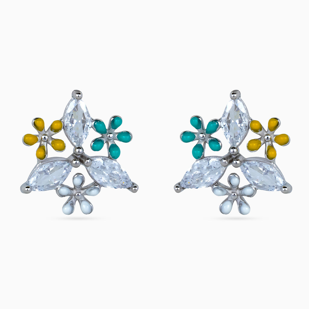 Meadow Marquise Studs